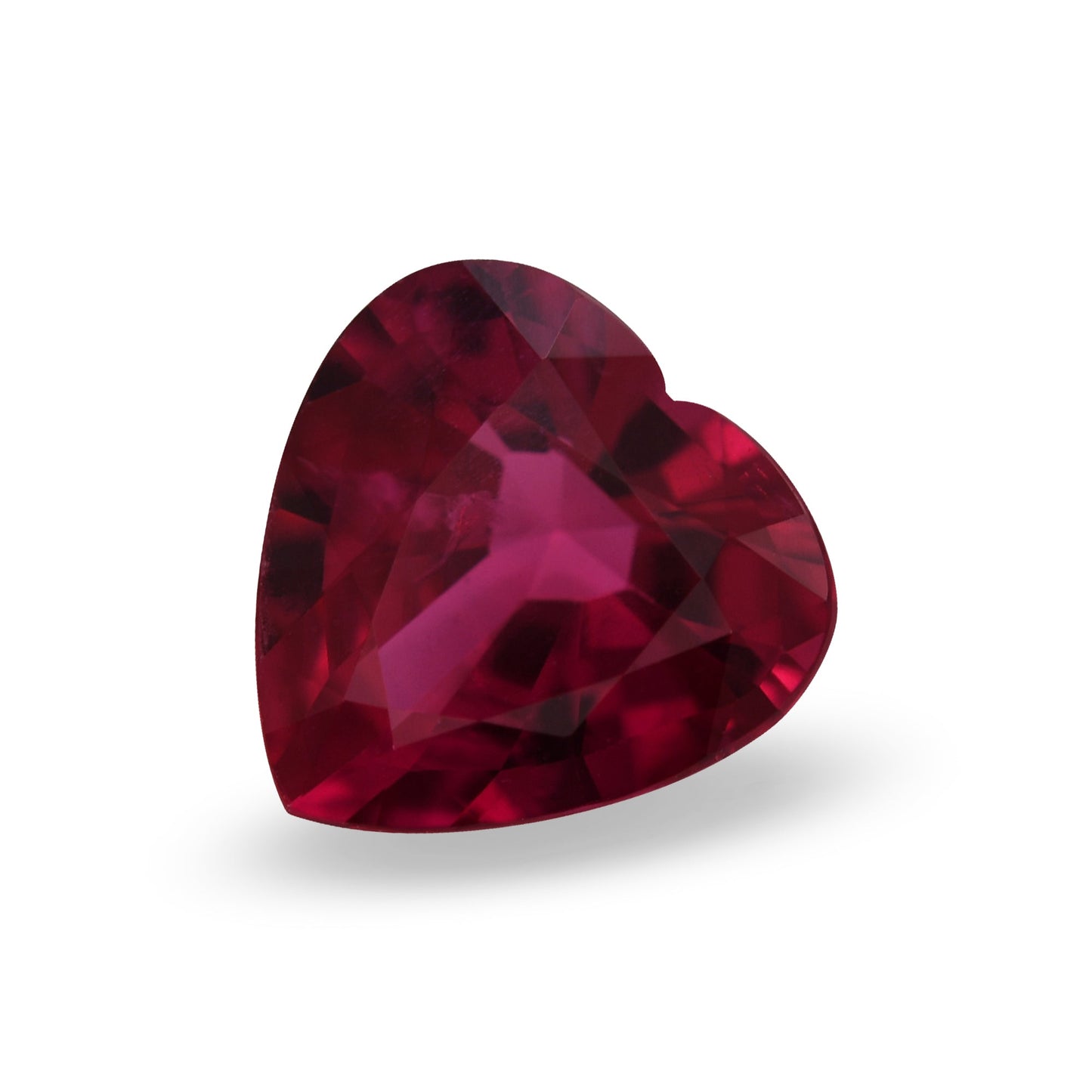 1,09 Karat roter Herzrubin aus Mosambik