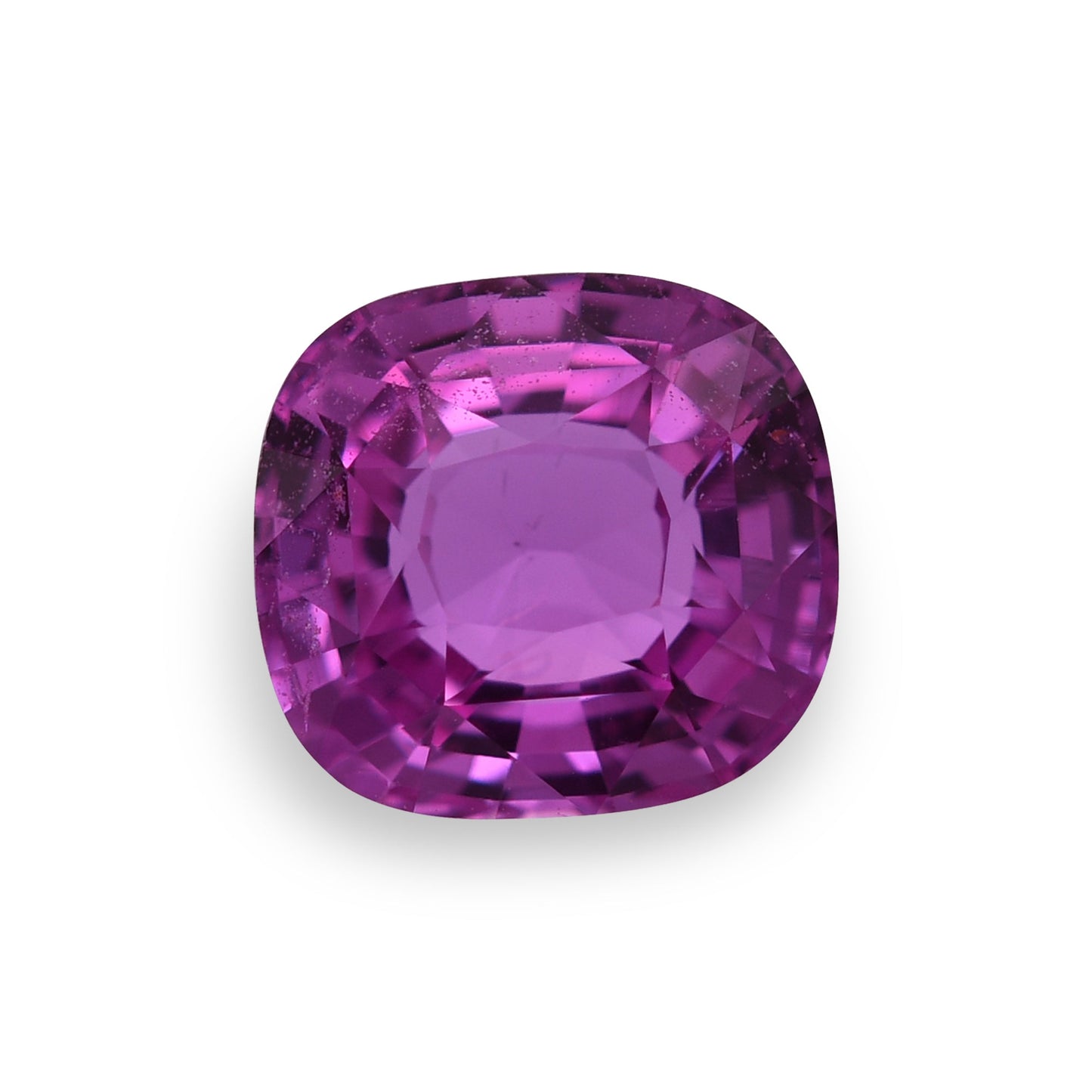 3.05 Carat Pink MADAGASCAR Cushion Sapphire CD
