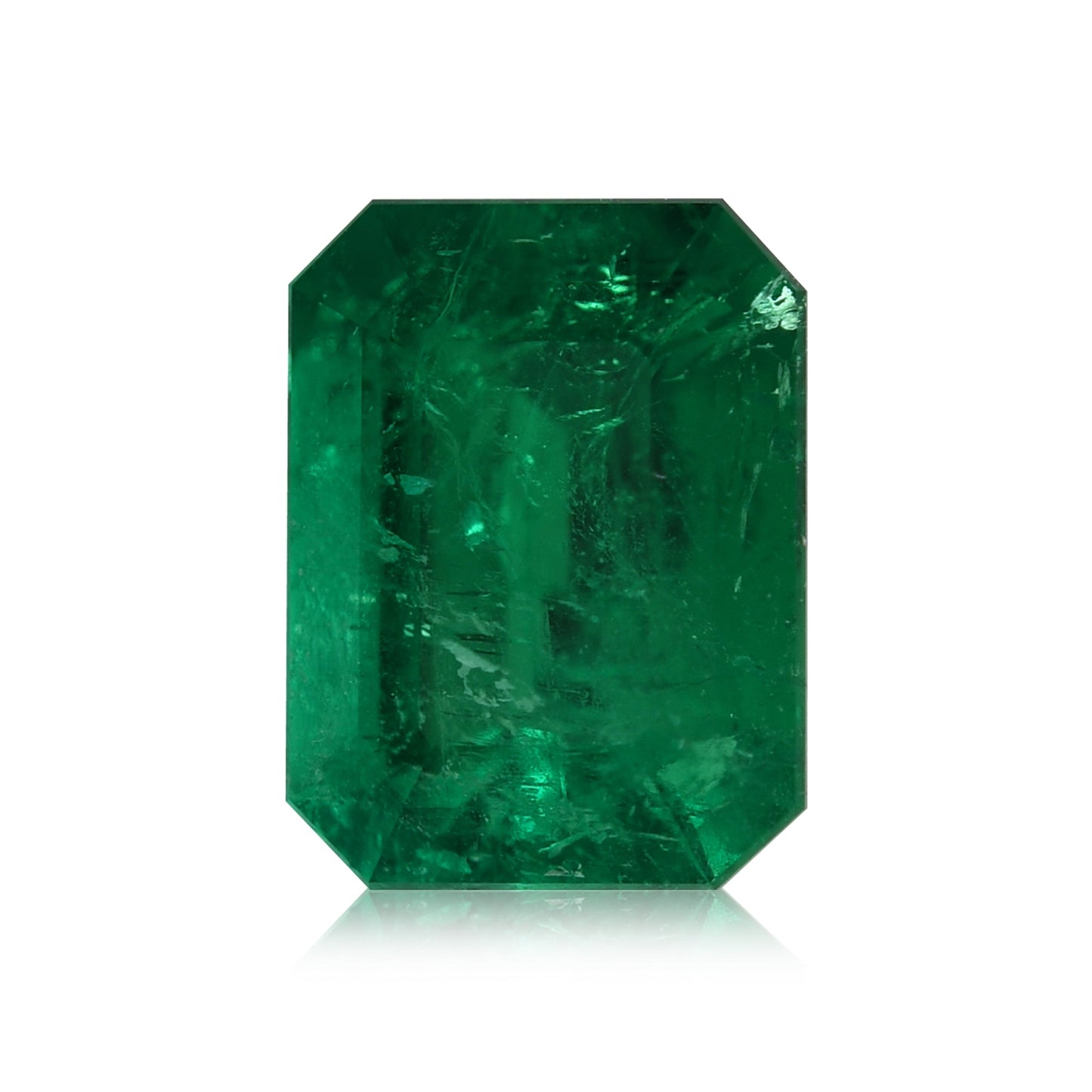 1.14 Carat Green COLOMBIAN Emerald Muzo Emerald CD and Muzo