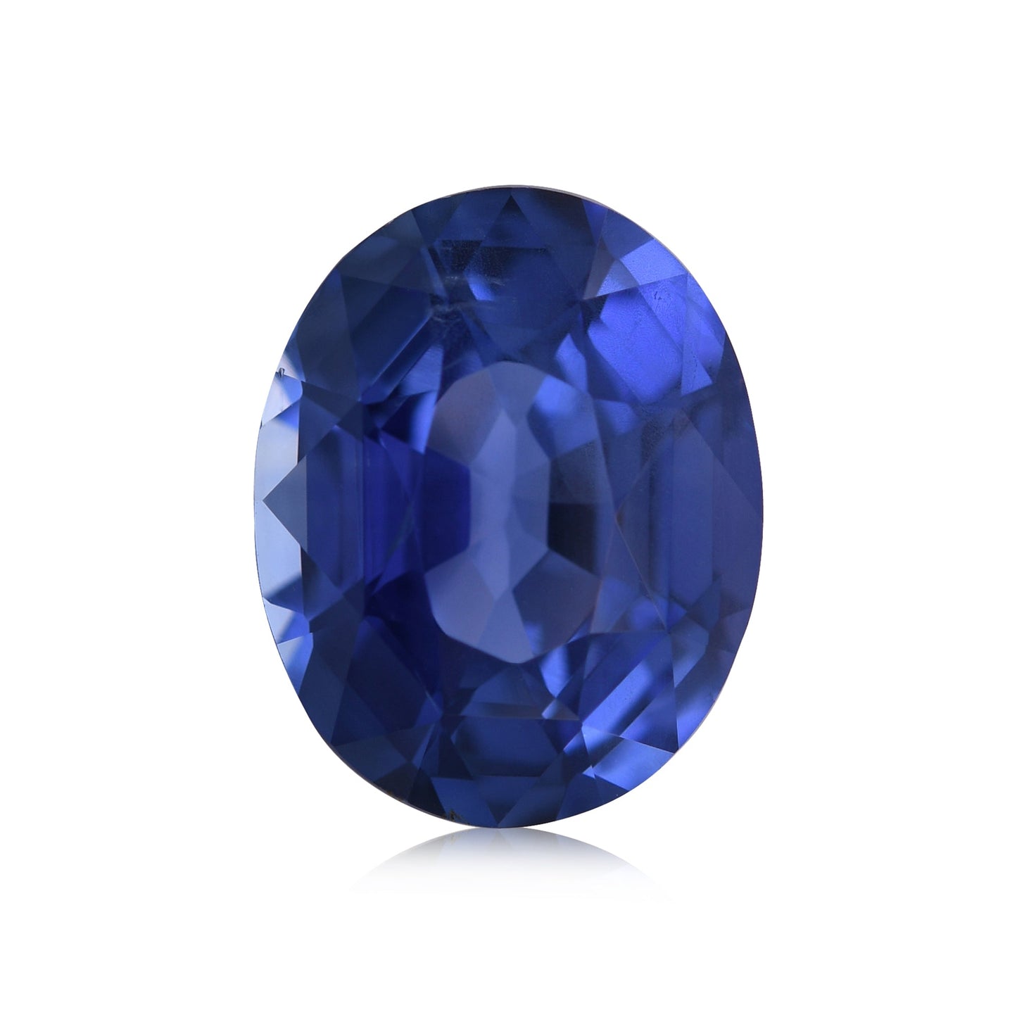 7,51 Karat blauer ovaler Saphir aus Sri Lanka (AGL)