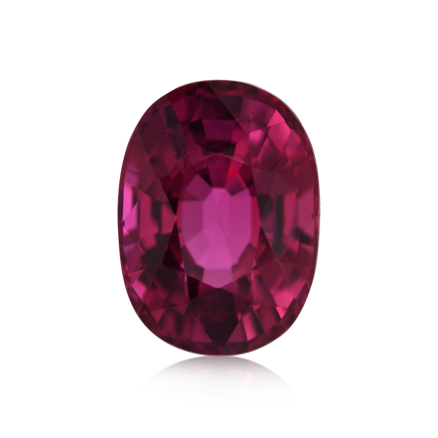 3.10 Carat Red MOZAMBIQUE Oval Ruby CD