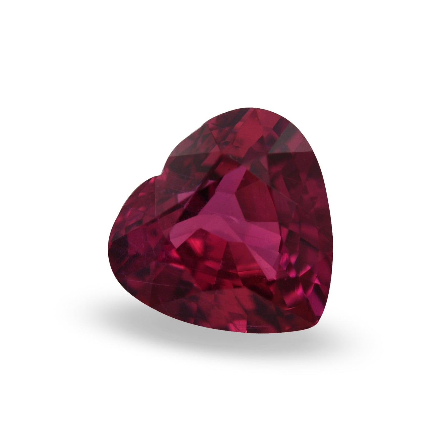 1,71 Karat roter Herzrubin aus Mosambik, GIA