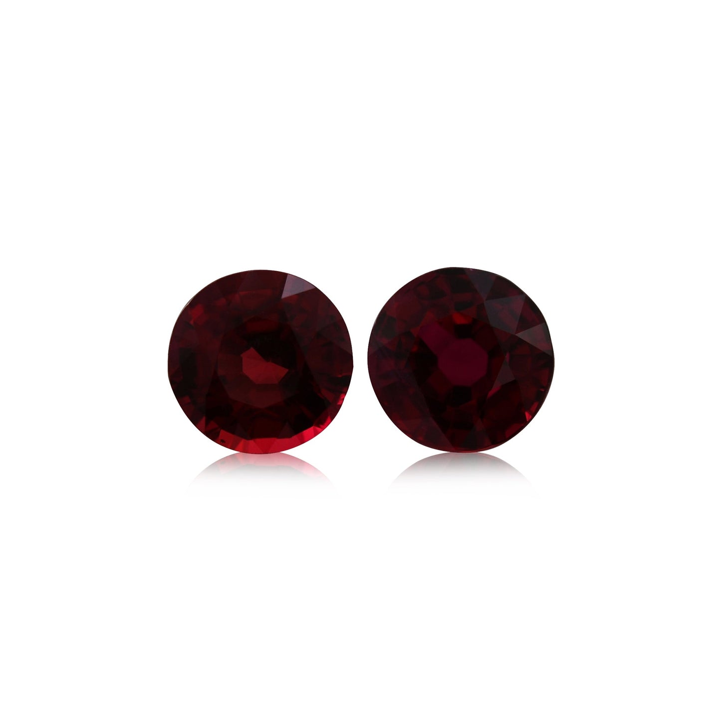 3.27 Carat Red MOZAMBICAN Round Ruby GIA