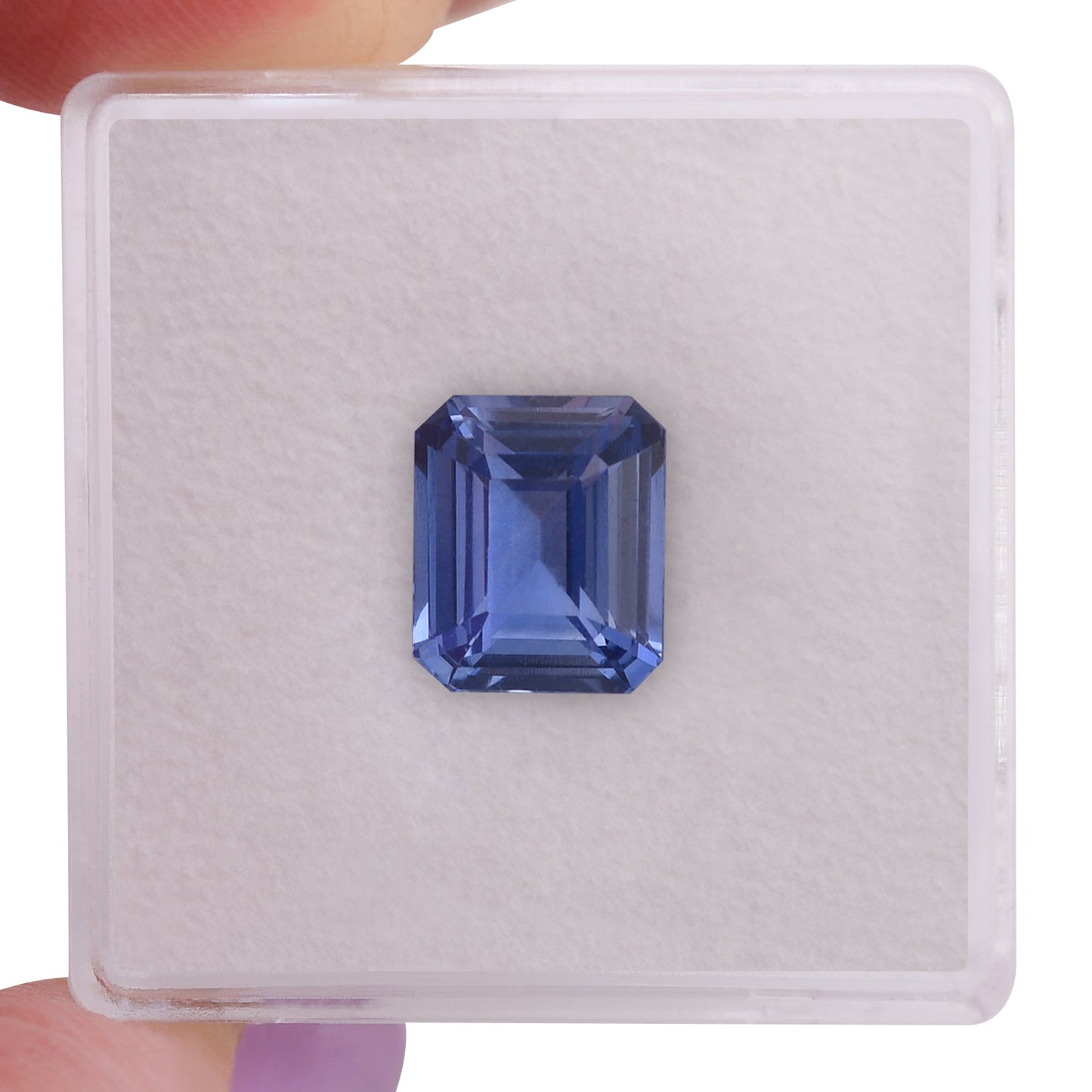 3,52 Karat blauer Smaragd-Saphir aus Sri Lanka (CD)
