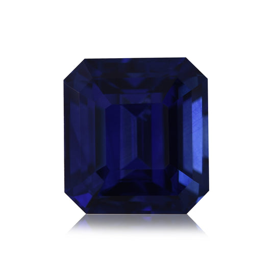 7,57 Karat blauer Smaragd-Saphir aus Sri Lanka (CD)