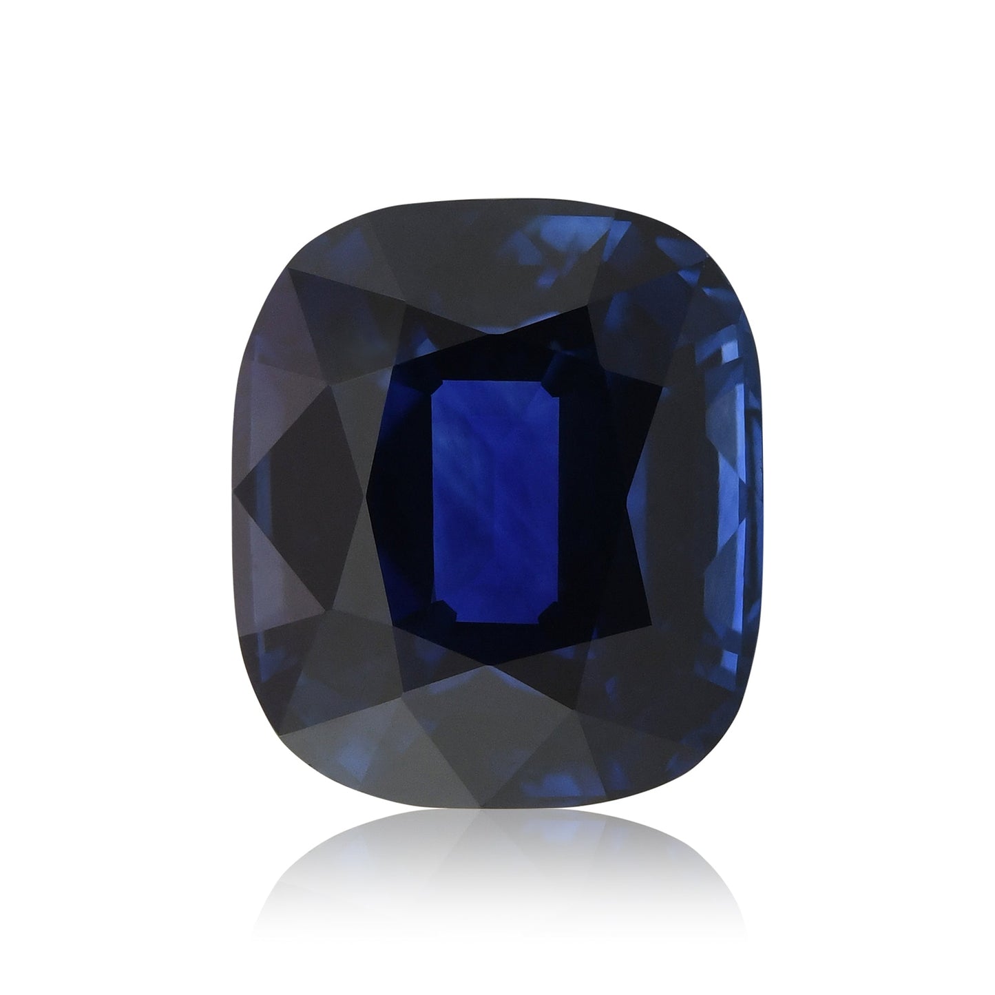 5,26 Karat blauer Kissen-Saphir aus Sri Lanka (GRS)