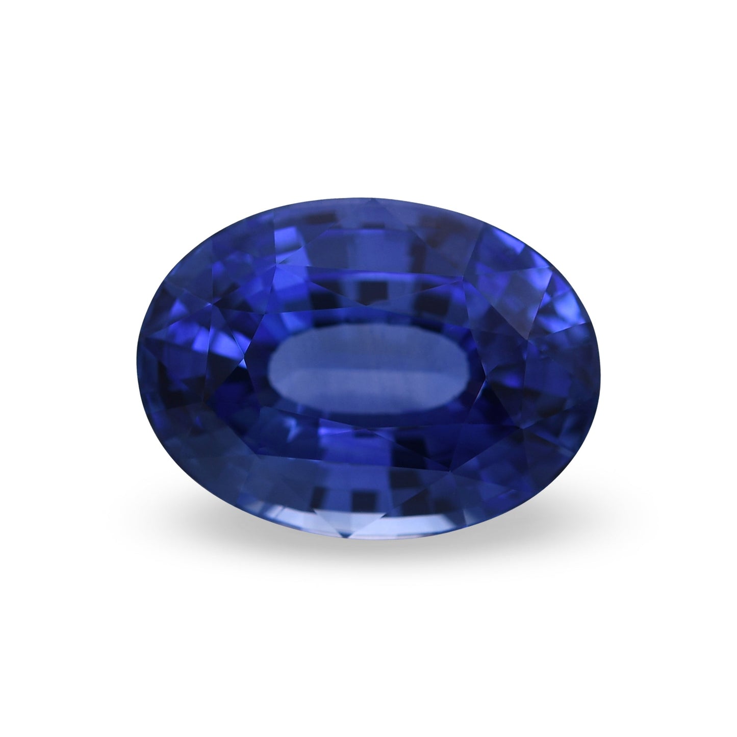 6,14 Karat blauer ovaler Saphir aus Sri Lanka (CD)