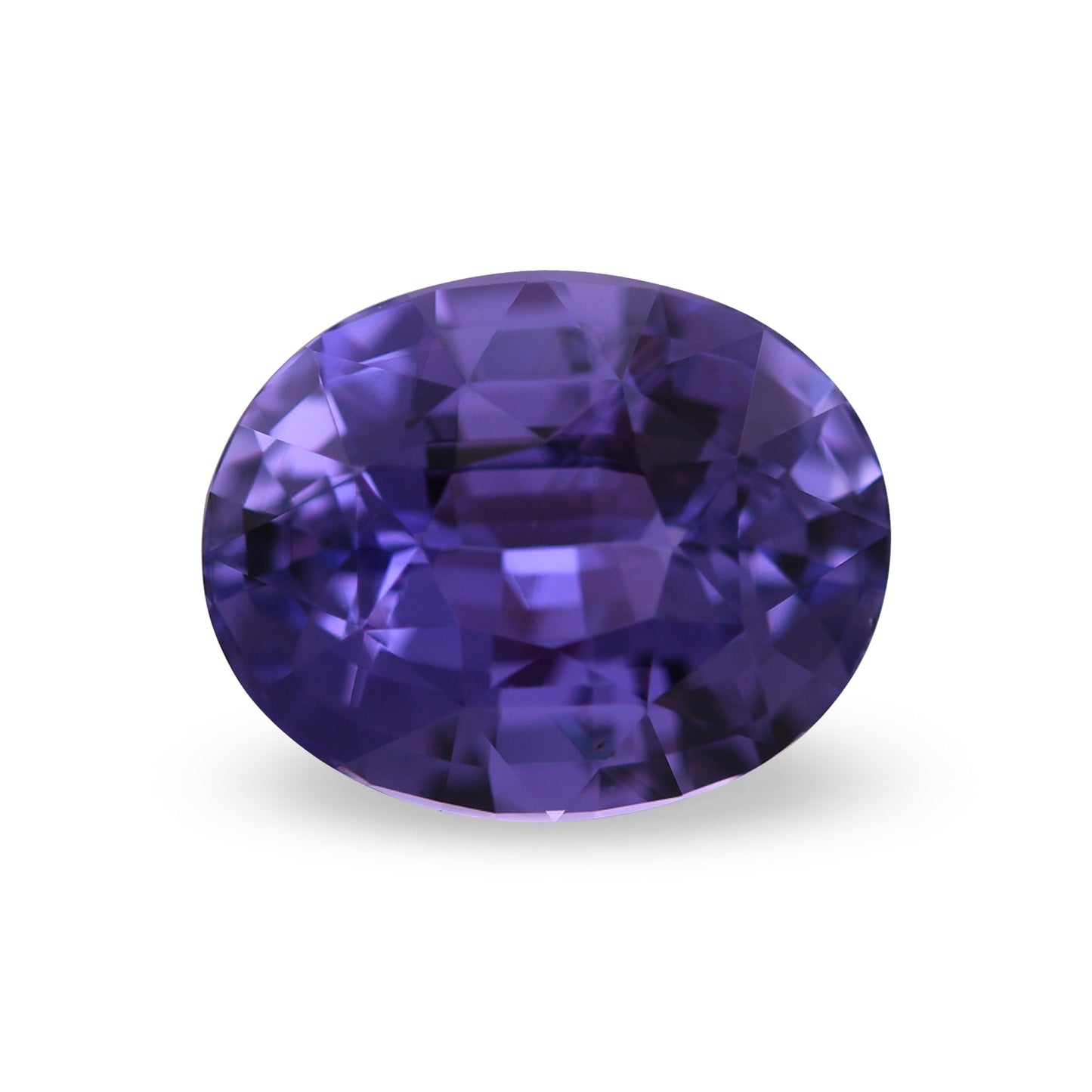 2,55 Karat violetter ovaler Saphir aus Madagaskar