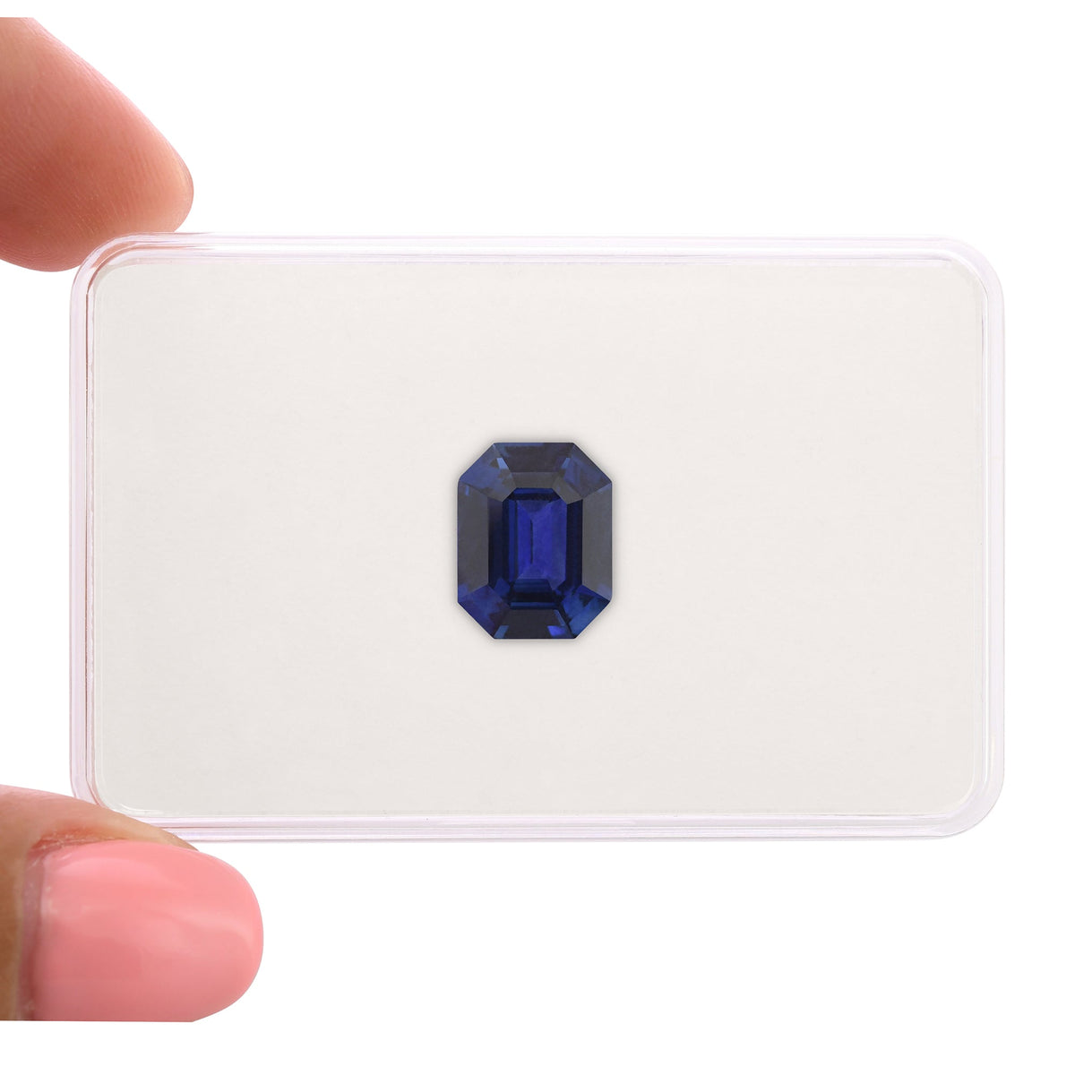 5,16 Karat blauer Smaragd-Saphir aus Sri Lanka (GRS)