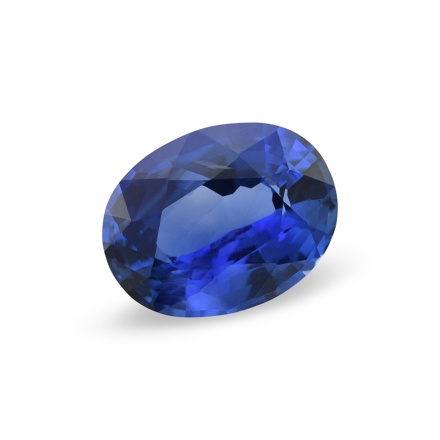 4,19 Karat blauer ovaler Saphir aus Sri Lanka (GRS)