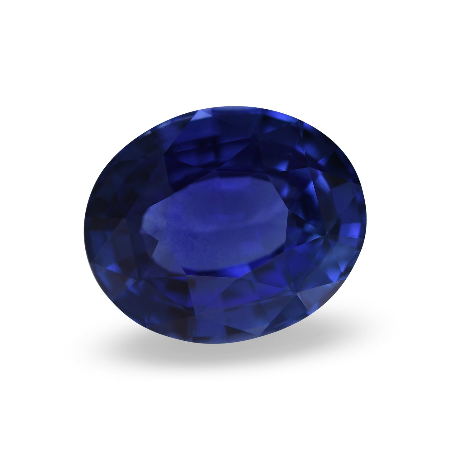 3.05 Carat Blue SRI LANKAN Oval Sapphire GIA