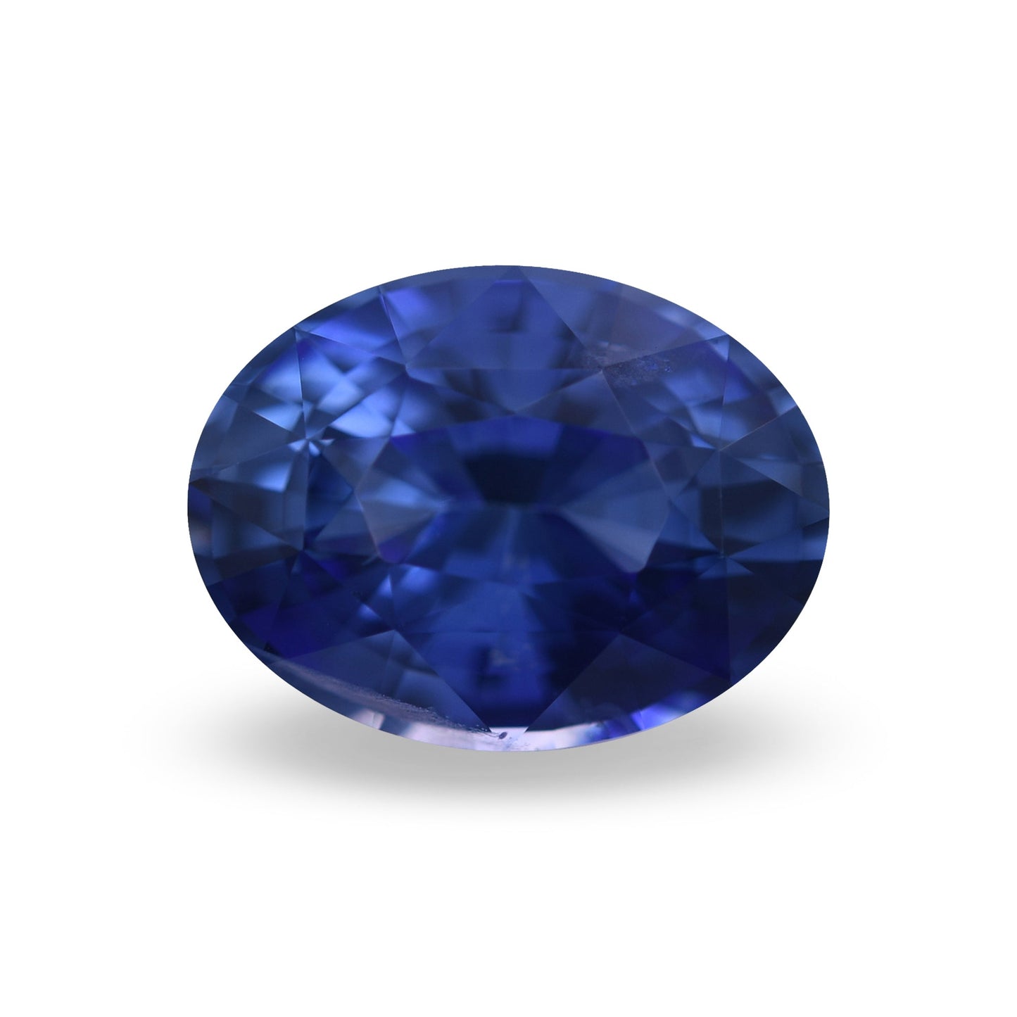 1,60 Karat blauer ovaler Saphir aus Sri Lanka