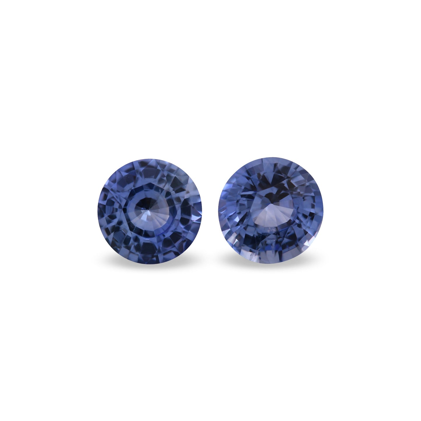 2,91 Karat blauer runder Saphir aus Sri Lanka
