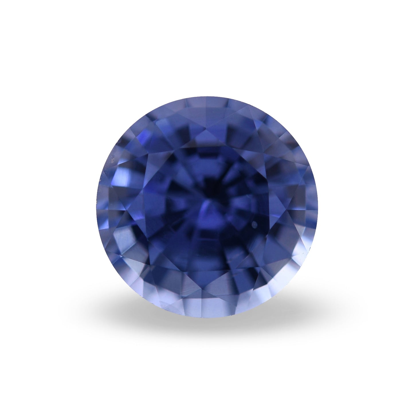 1,49 Karat blauer runder Saphir aus Sri Lanka