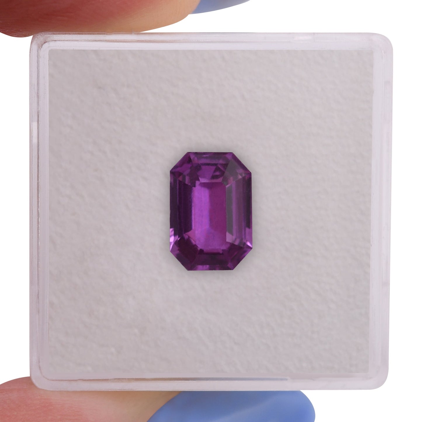 2,28 Karat rosafarbener Madagaskar-Smaragd-Saphir