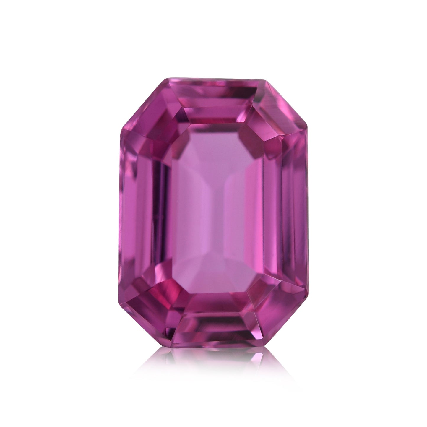 2,43 Karat rosafarbener Madagaskar-Smaragd-Saphir