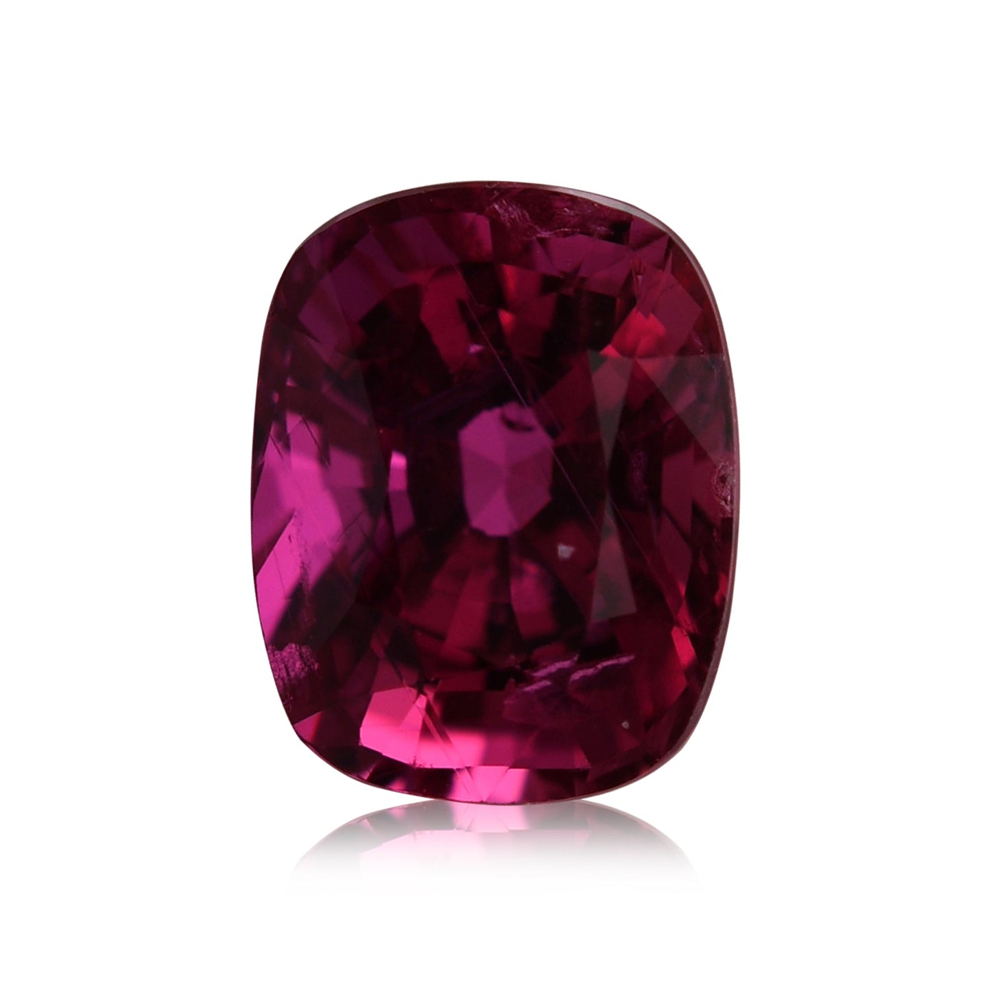 3,02 Karat roter thailändischer Kissen-Rubin (GIA)