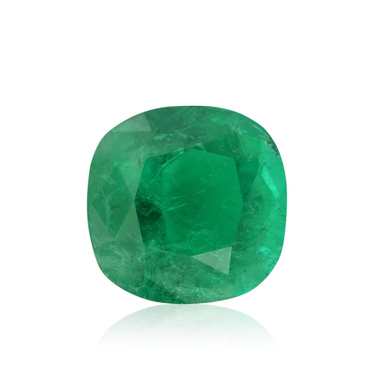 2,00 Karat grüner kolumbianischer Cabochon-Smaragd GRS