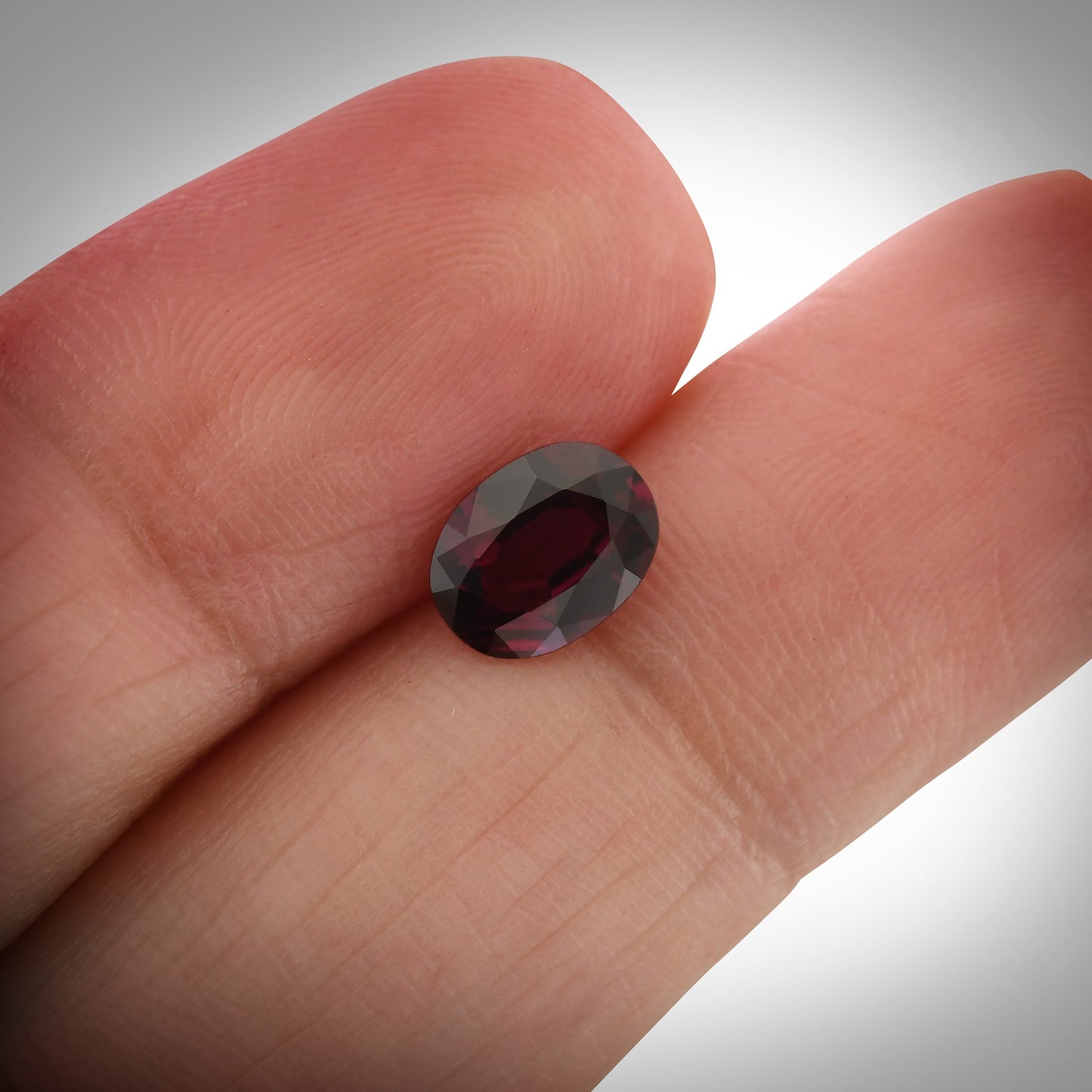 1.03 Carat Red THAI Oval Ruby GRS