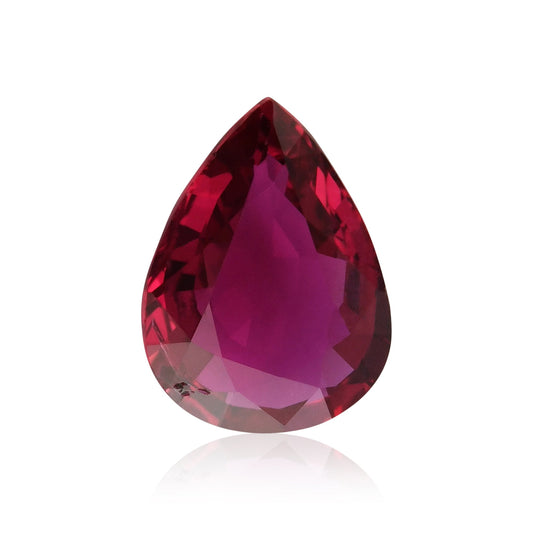 1,11 Karat roter Madagaskar-Birnenrubin GRS