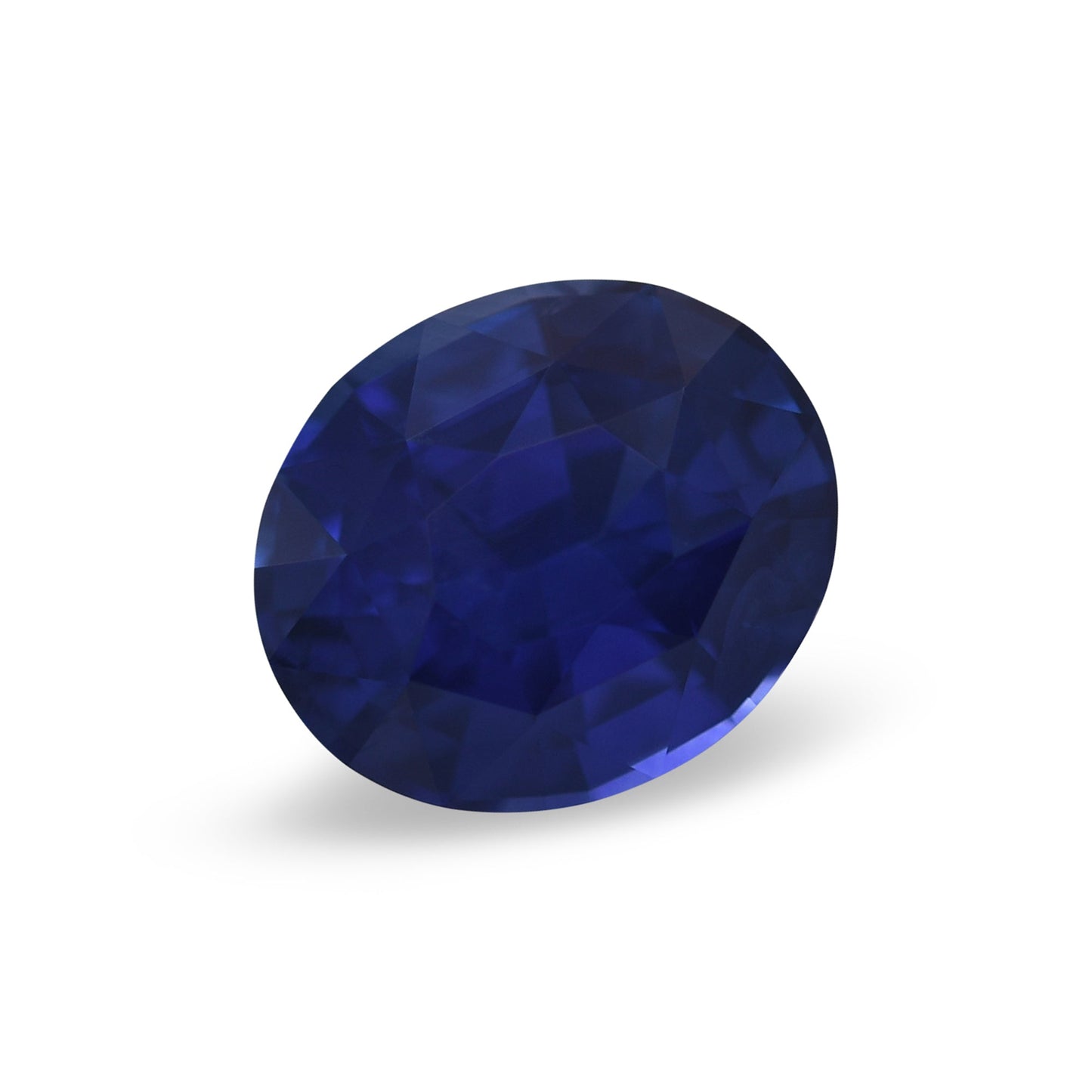 2,72 Karat blauer ovaler Saphir aus Sri Lanka
