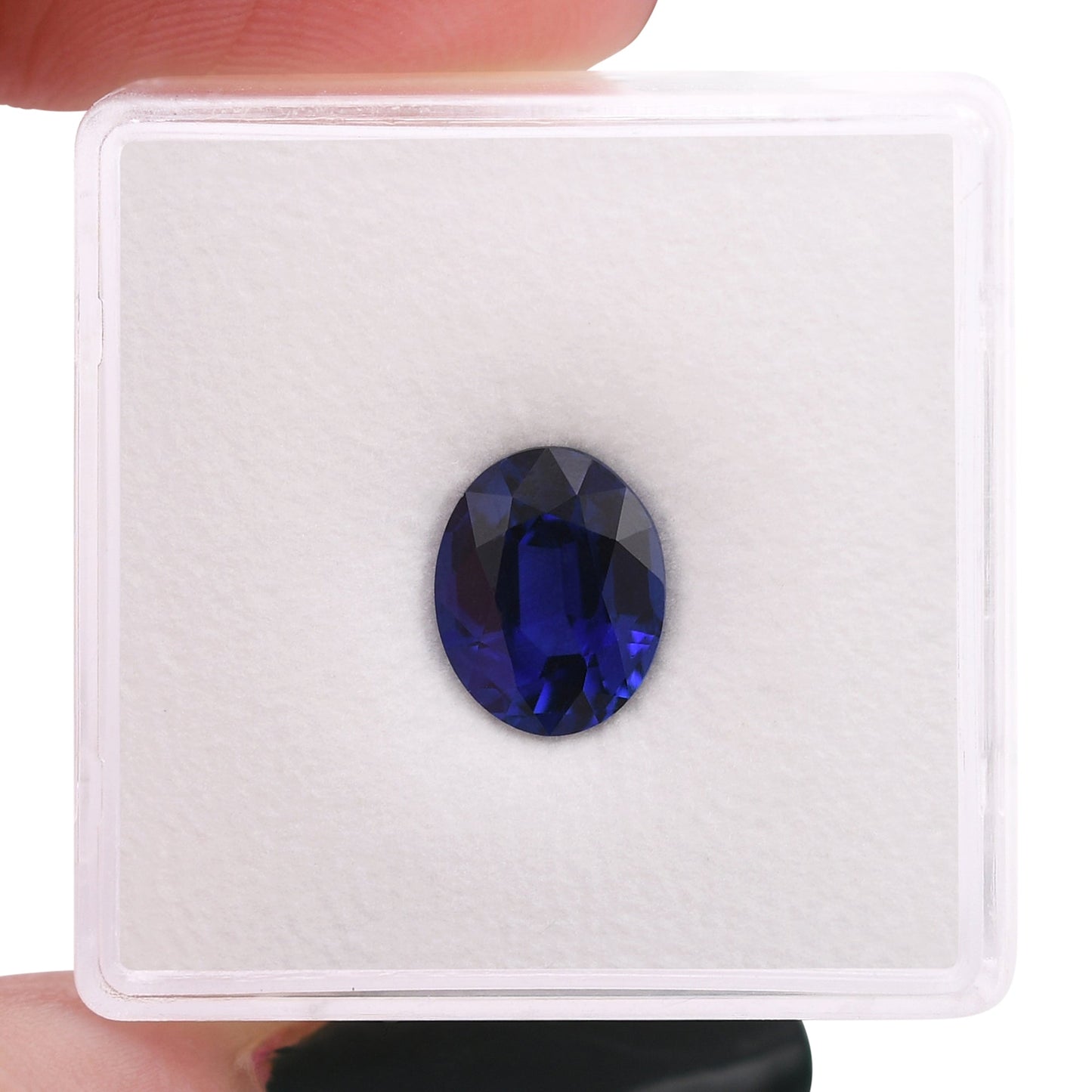 2,53 Karat blauer ovaler Saphir aus Sri Lanka
