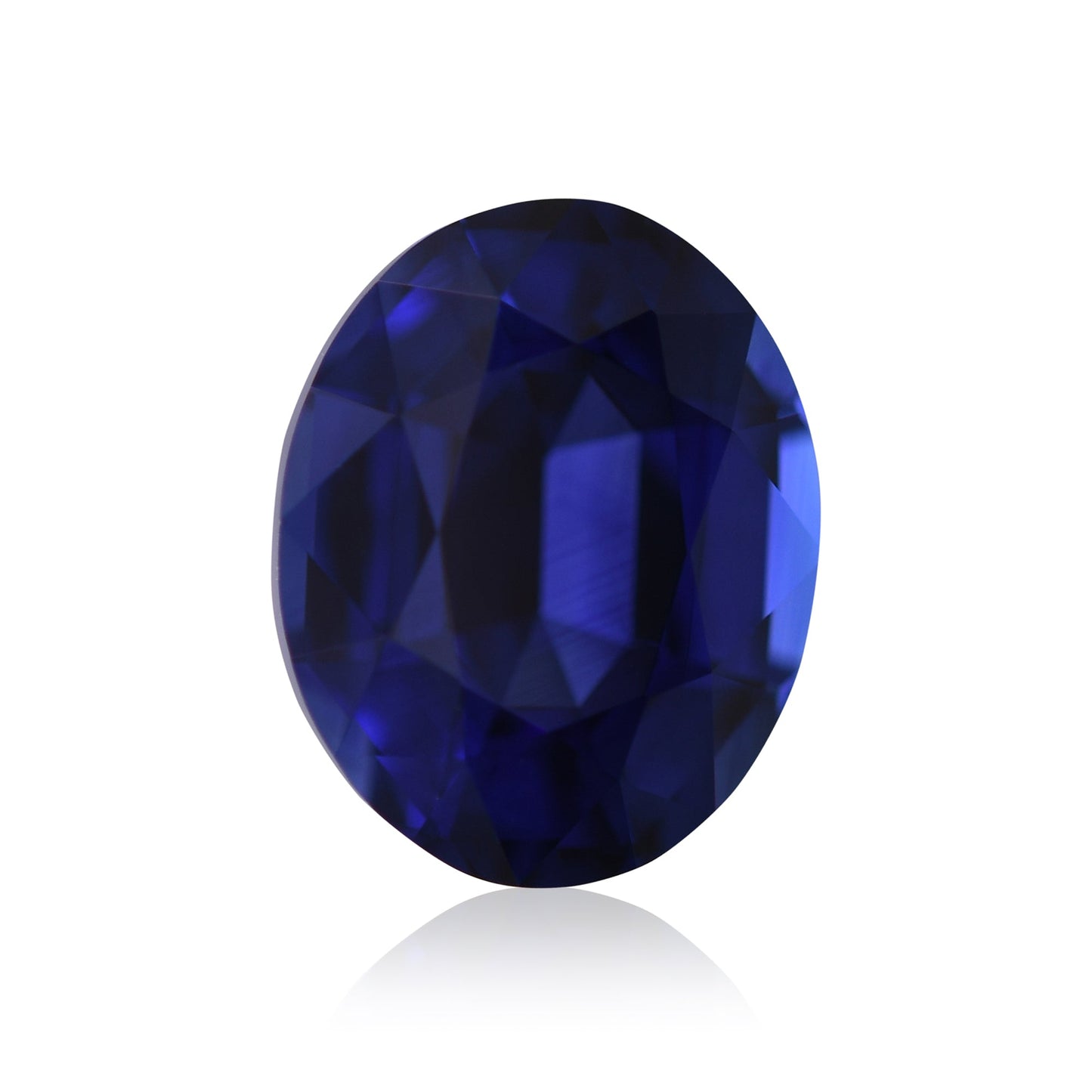 2,53 Karat blauer ovaler Saphir aus Sri Lanka