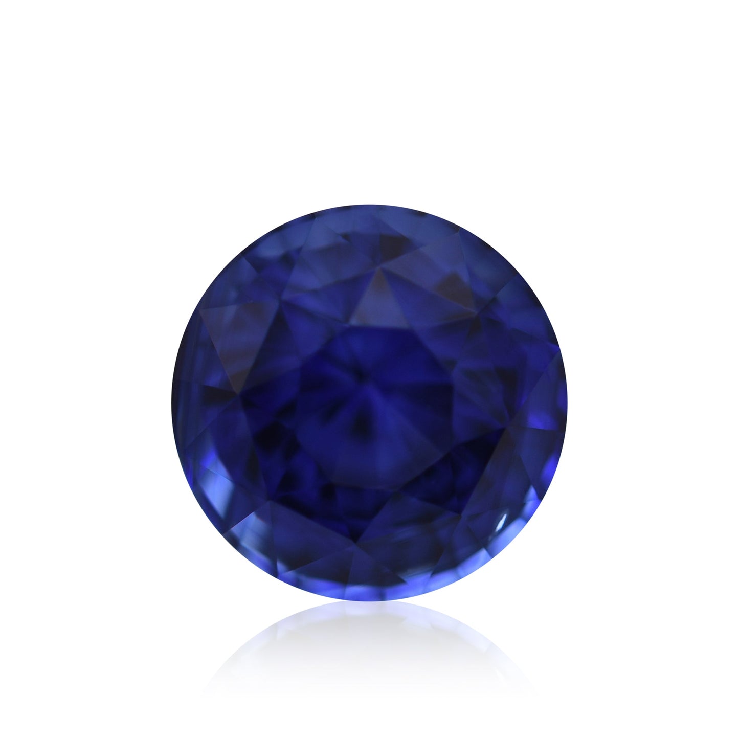 1,99 Karat blauer runder Saphir aus Sri Lanka