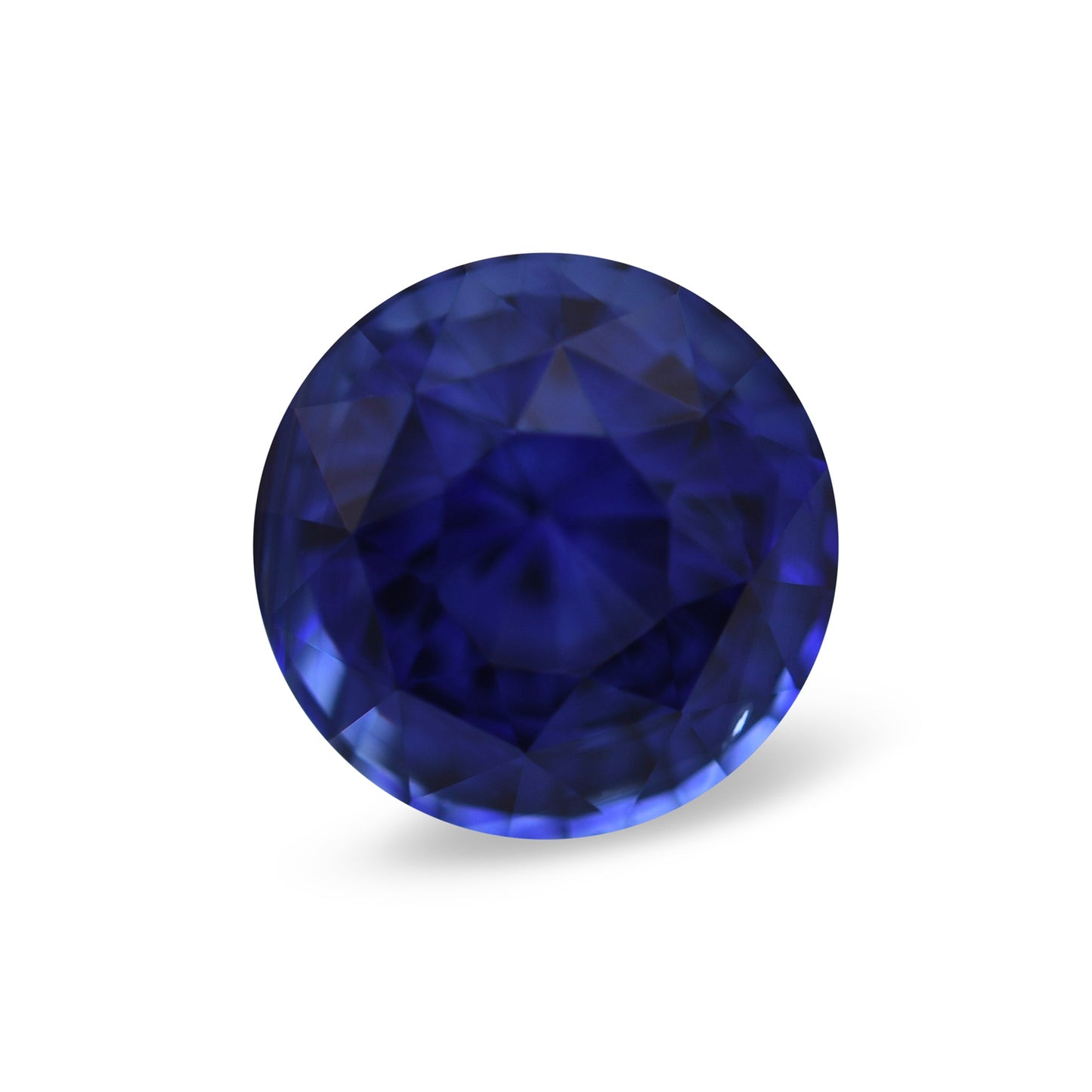 1,99 Karat blauer runder Saphir aus Sri Lanka