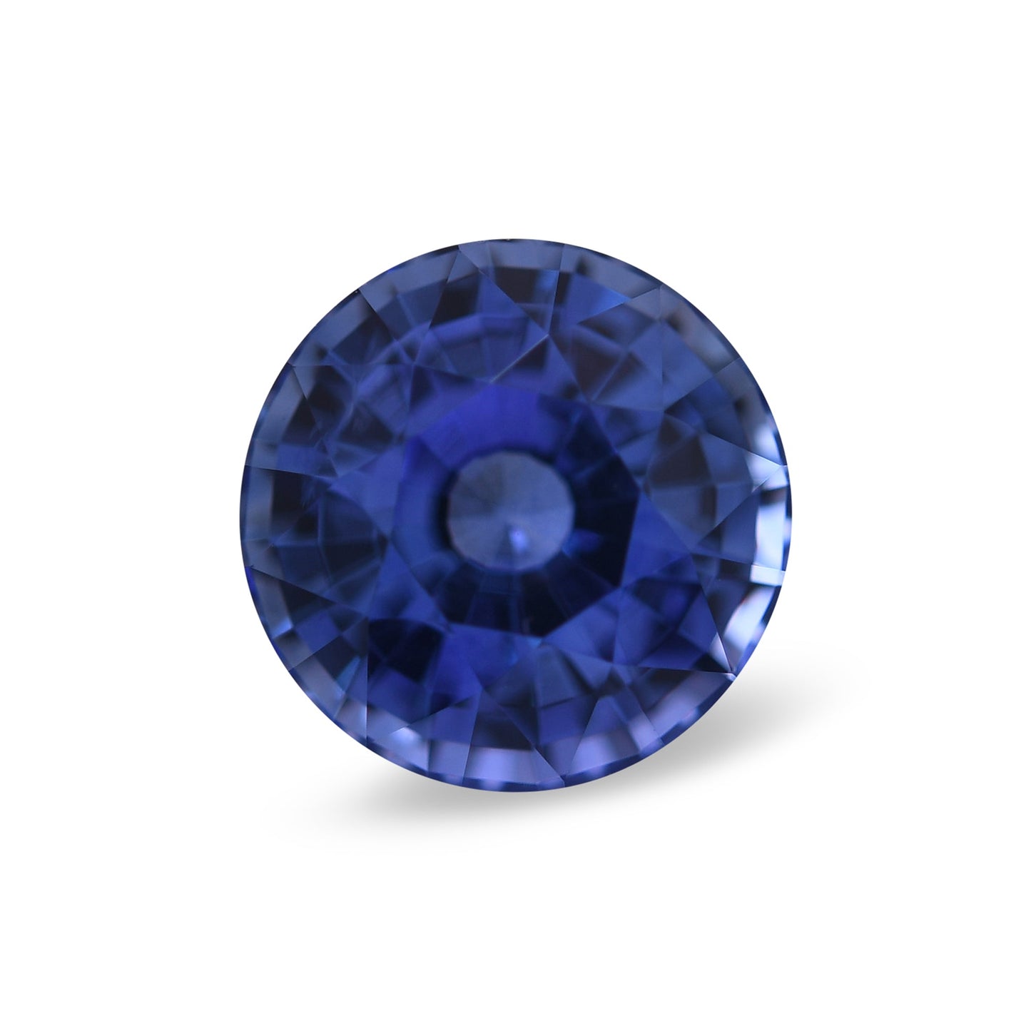 1,98 Karat blauer runder Saphir aus Sri Lanka