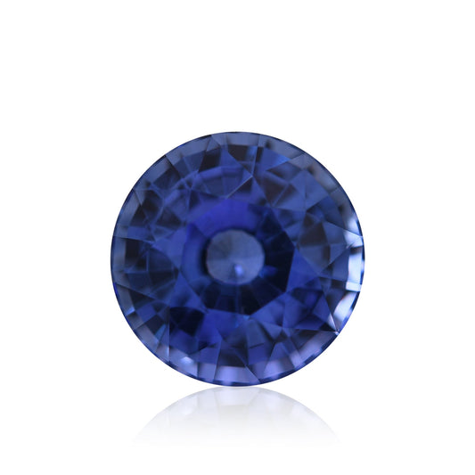 1,98 Karat blauer runder Saphir aus Sri Lanka
