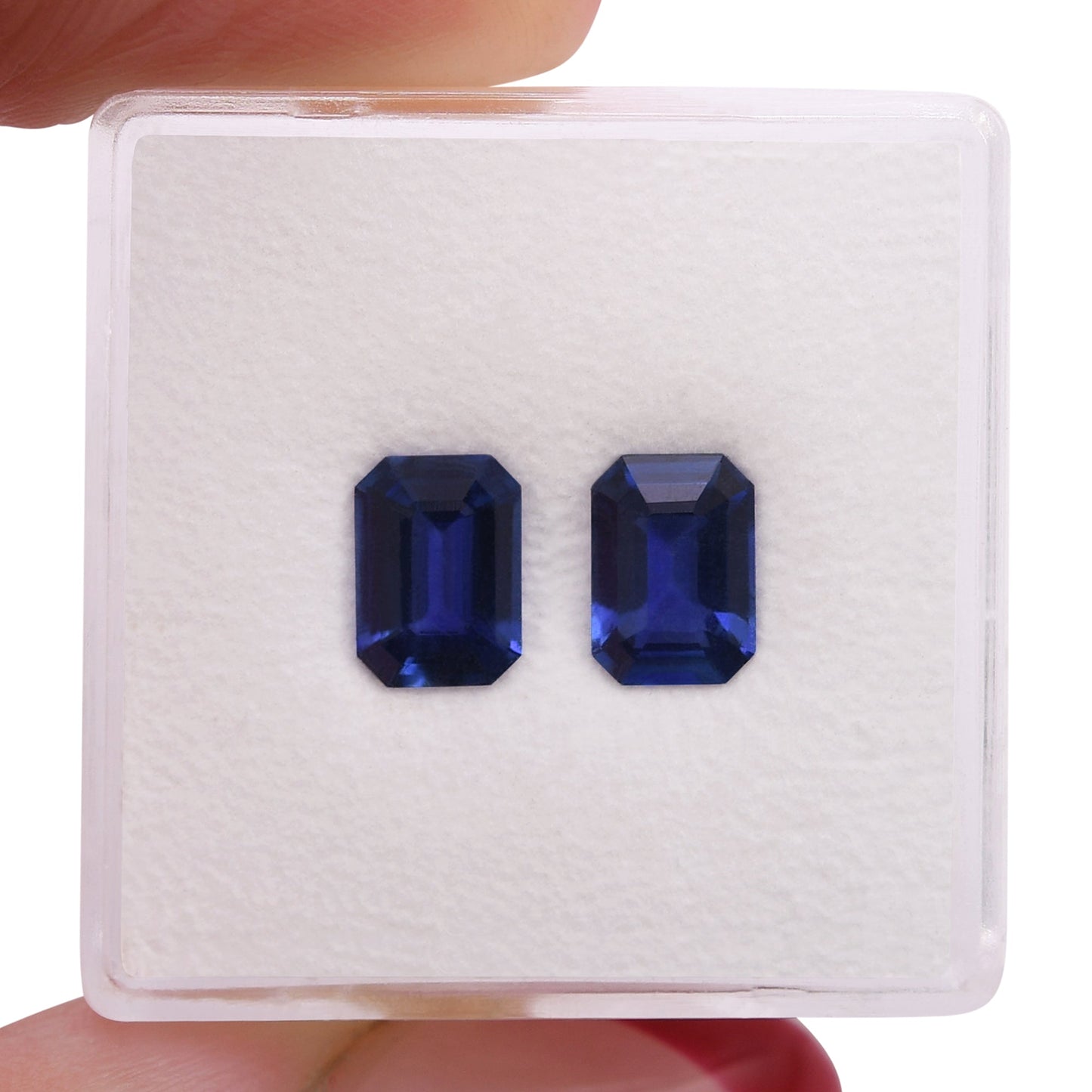 2,06 Karat blauer Smaragd-Saphir aus Sri Lanka