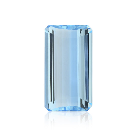 8,81 Karat blauer brasilianischer Smaragd-Aquamarin