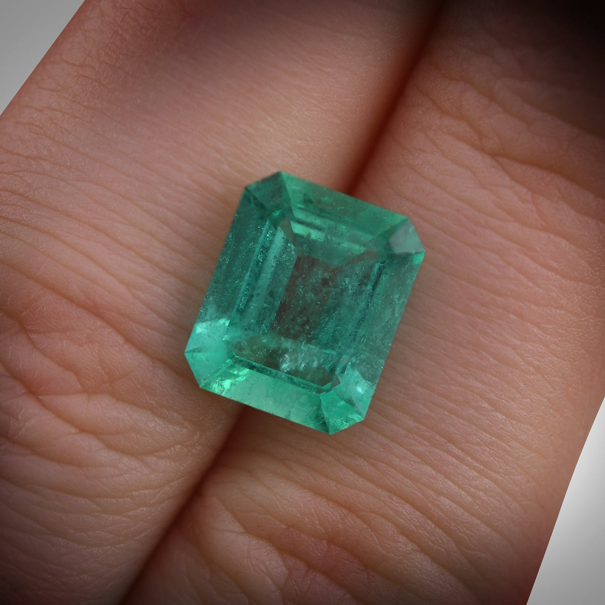Smaragdgrün | 3,9 ct | Grün | MUZO | Ref. 645840