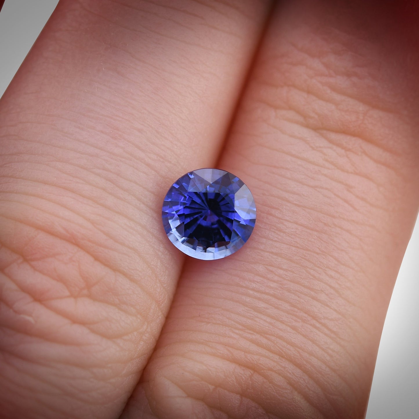 1.55 Carat Blue SRI LANKAN Round Sapphire