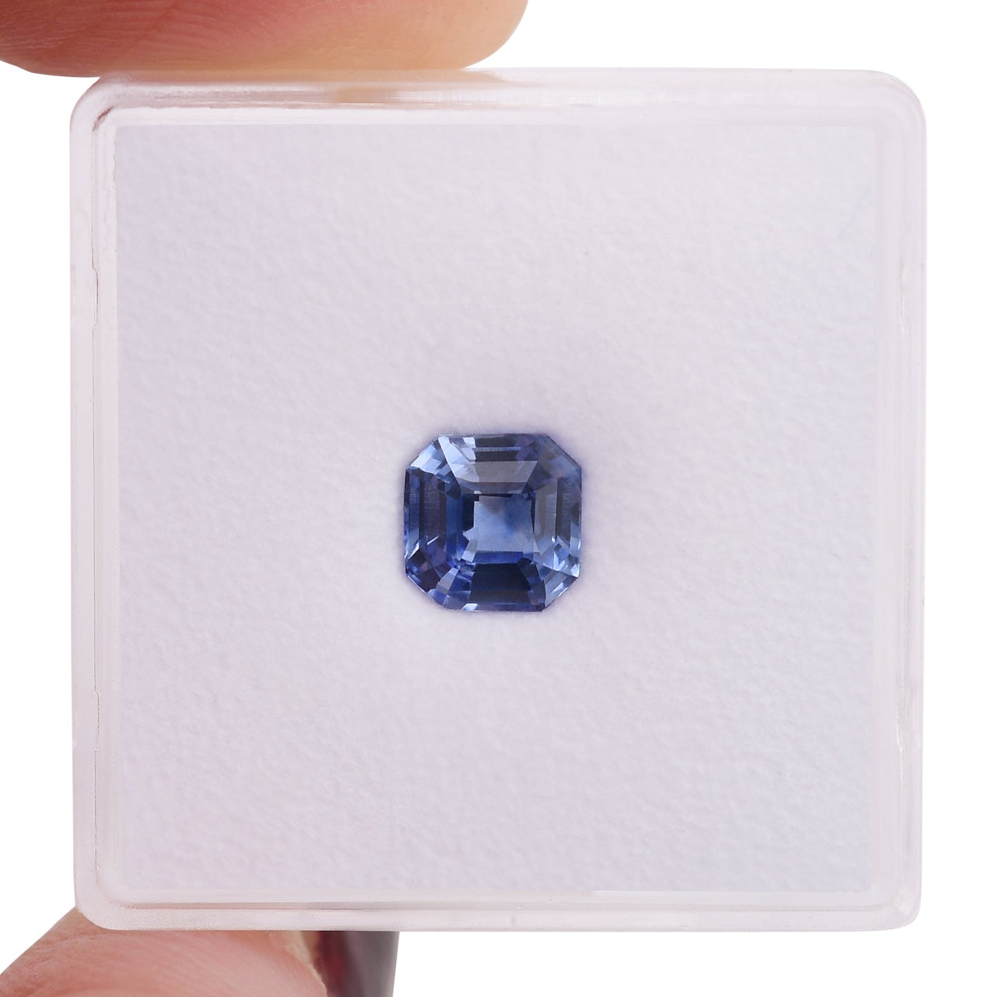 1,12 Karat blauer Smaragd-Saphir aus Sri Lanka
