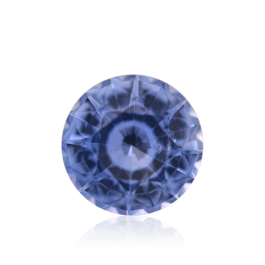 1,70 Karat blauer runder Saphir aus Sri Lanka