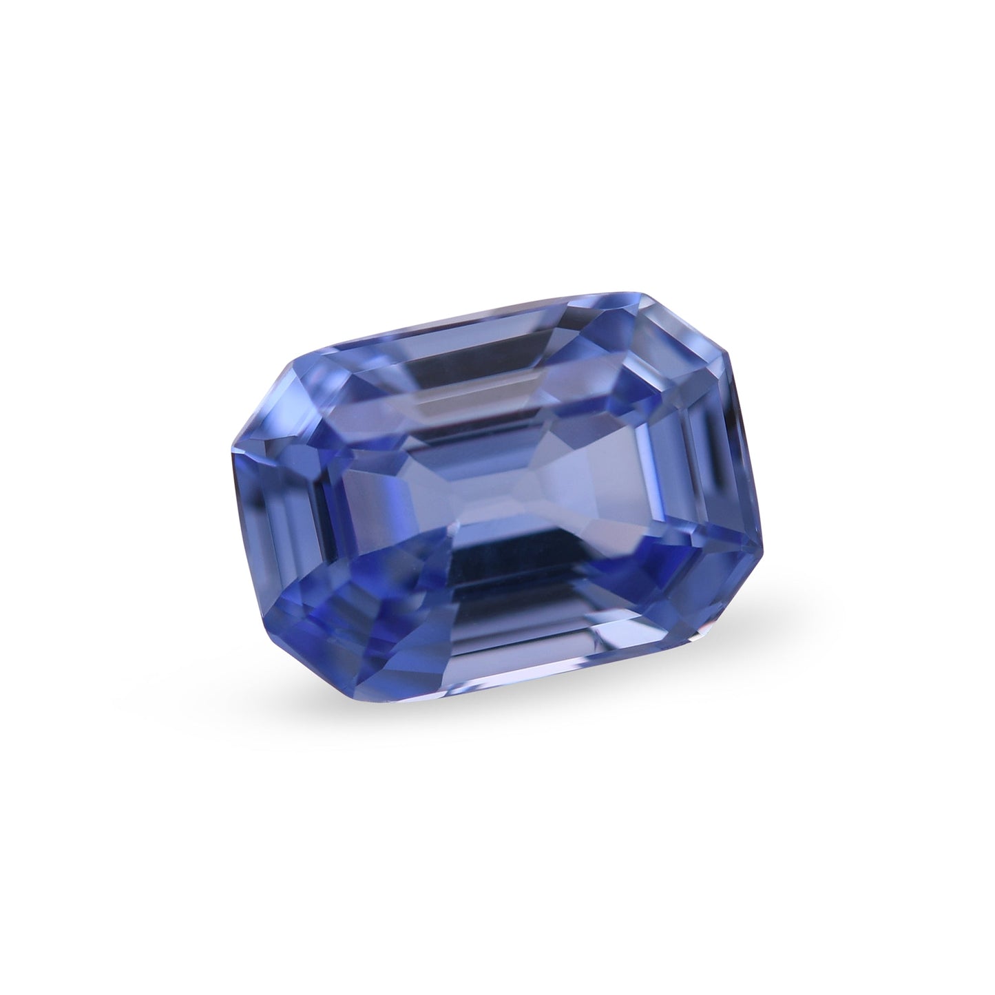 1,53 Karat blauer Smaragd-Saphir aus Sri Lanka