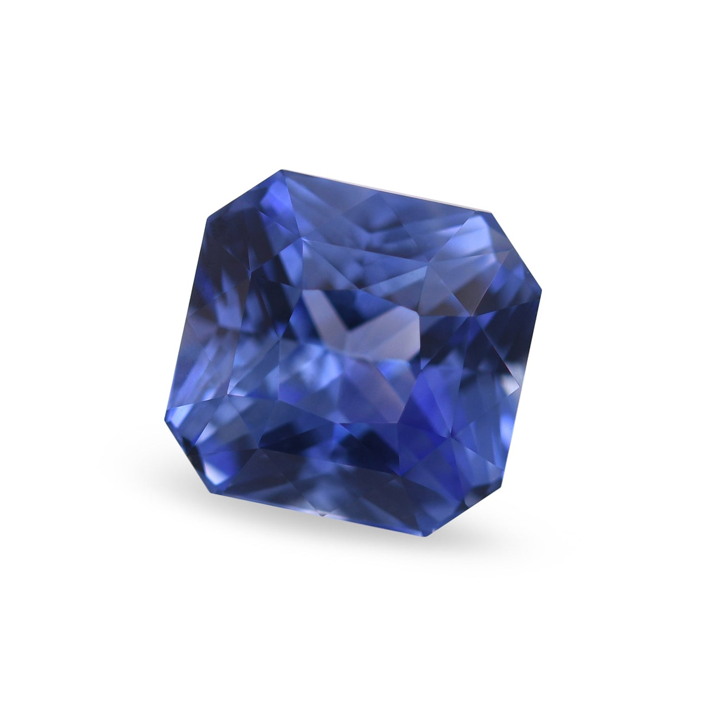 4,53 Karat blauer achteckiger Saphir aus Sri Lanka (CD)