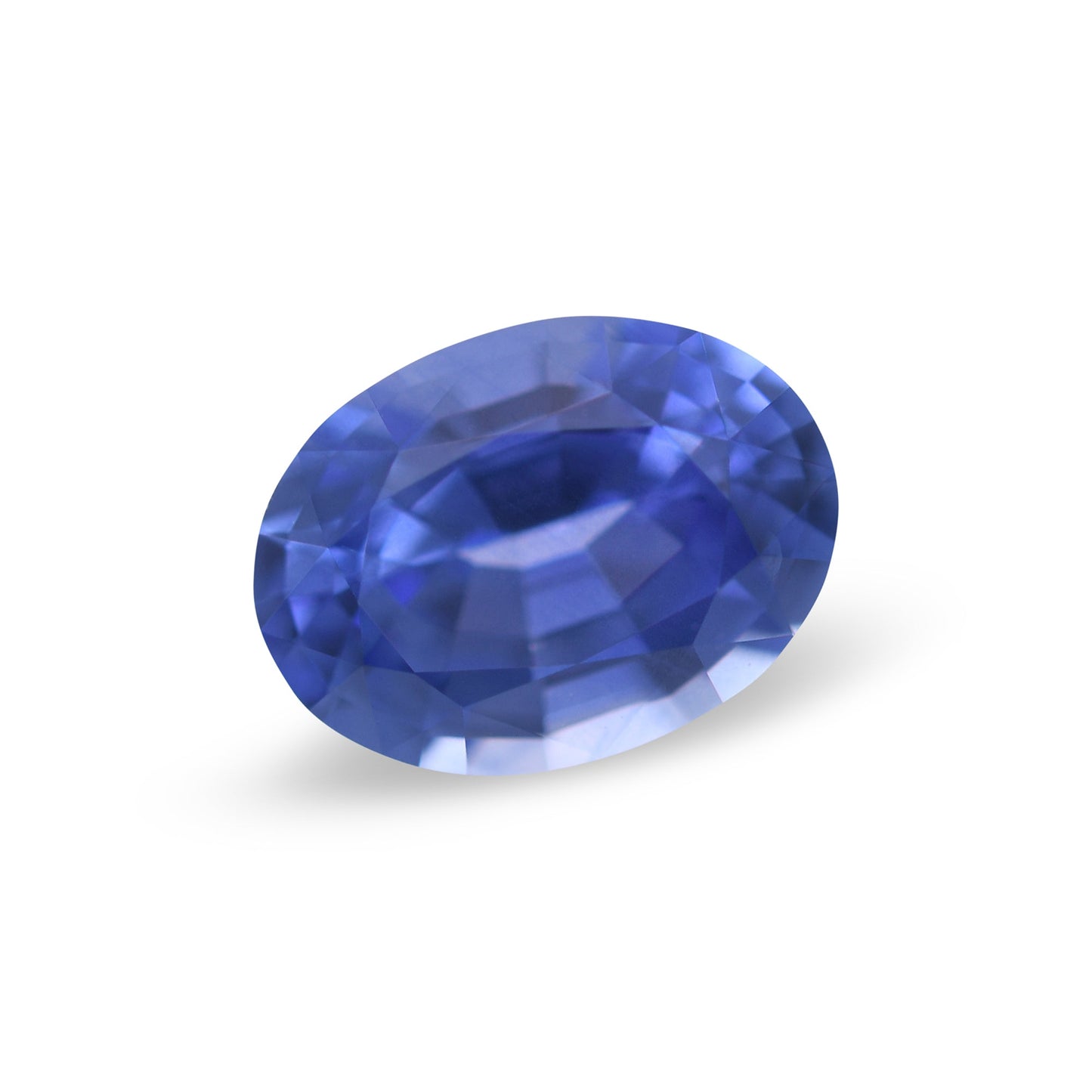 1,25 Karat blauer ovaler Saphir aus Sri Lanka