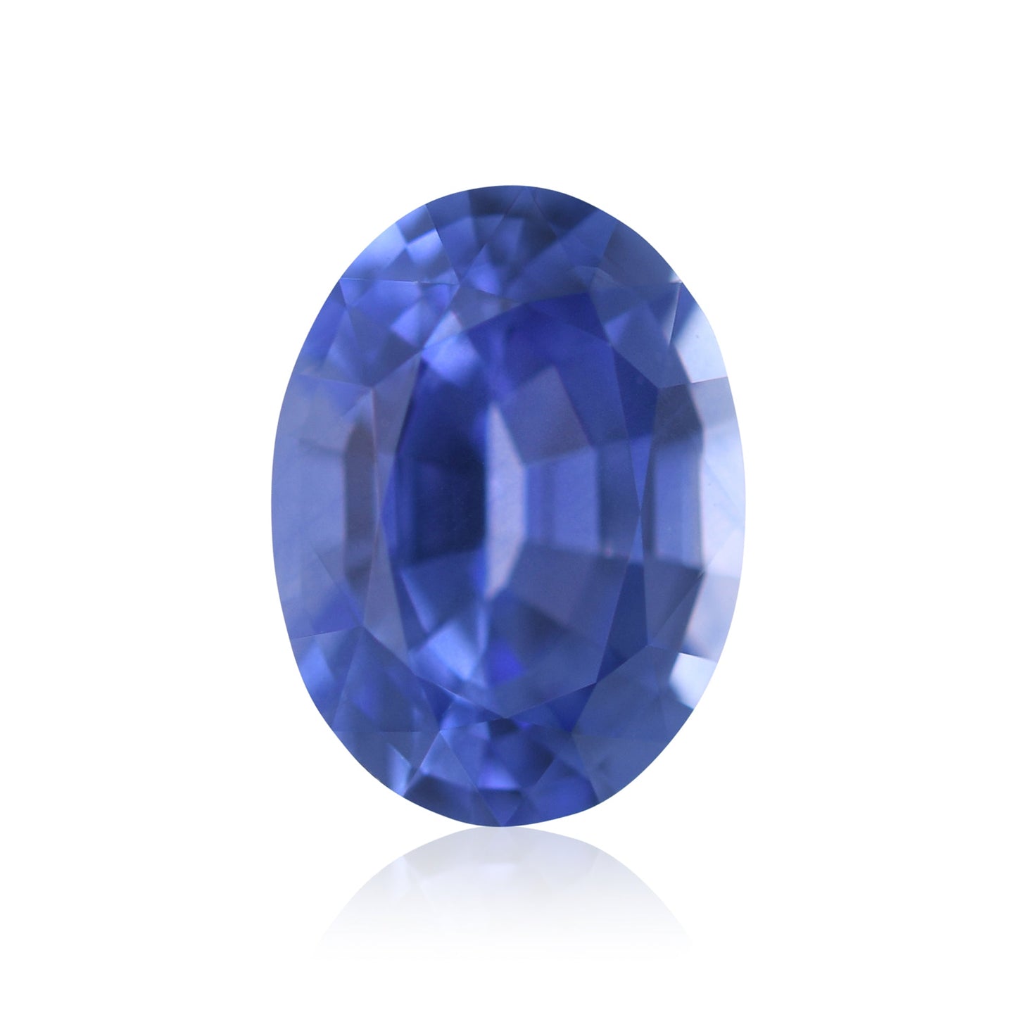 1,25 Karat blauer ovaler Saphir aus Sri Lanka