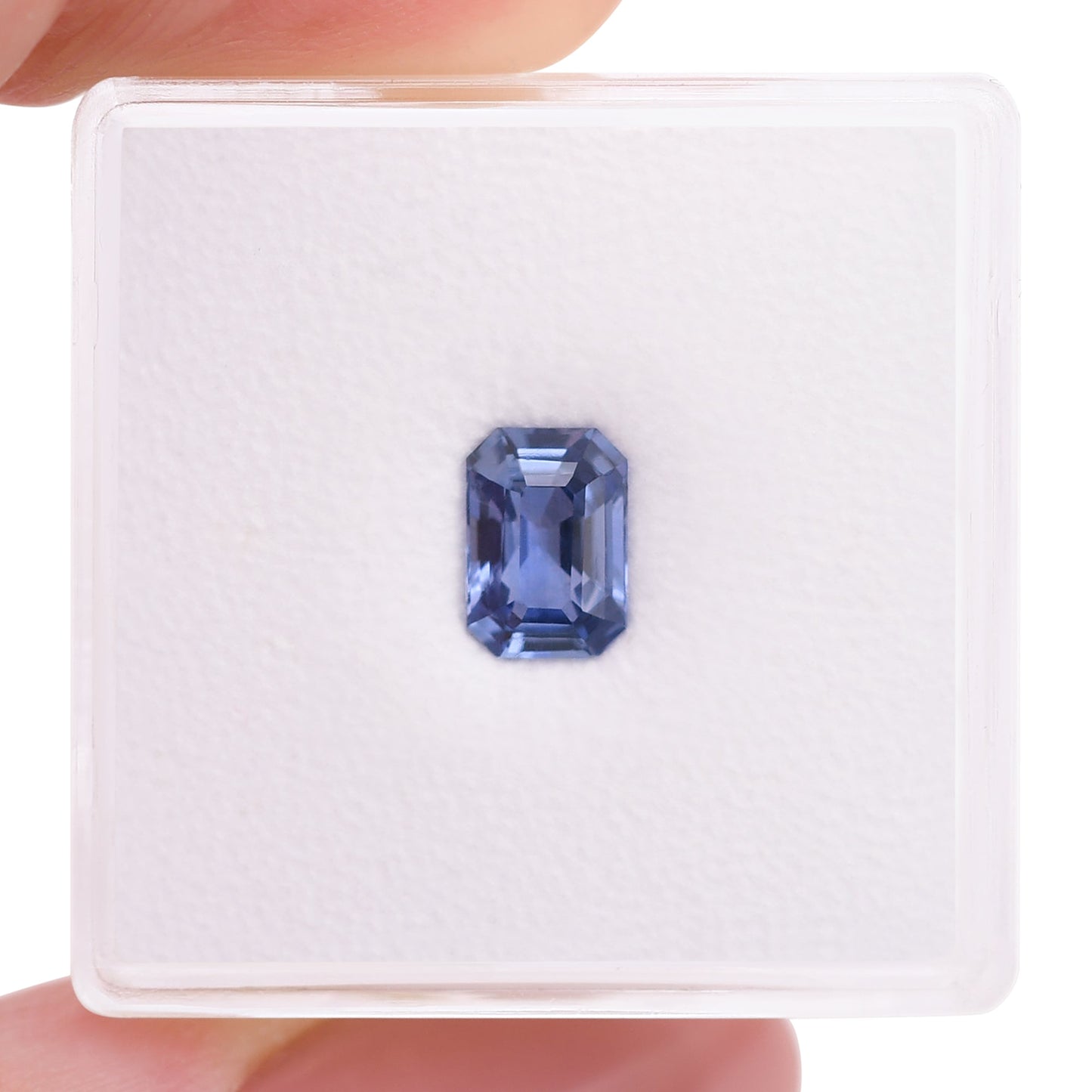 1,07 Karat blauer Smaragd-Saphir aus Sri Lanka