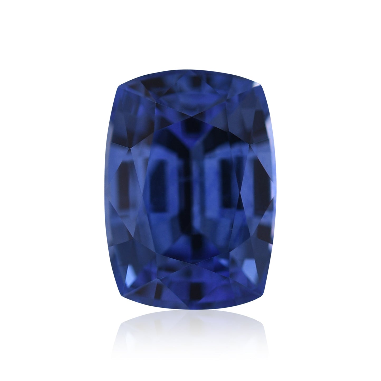 1,27 Karat blauer Kissen-Saphir aus Sri Lanka