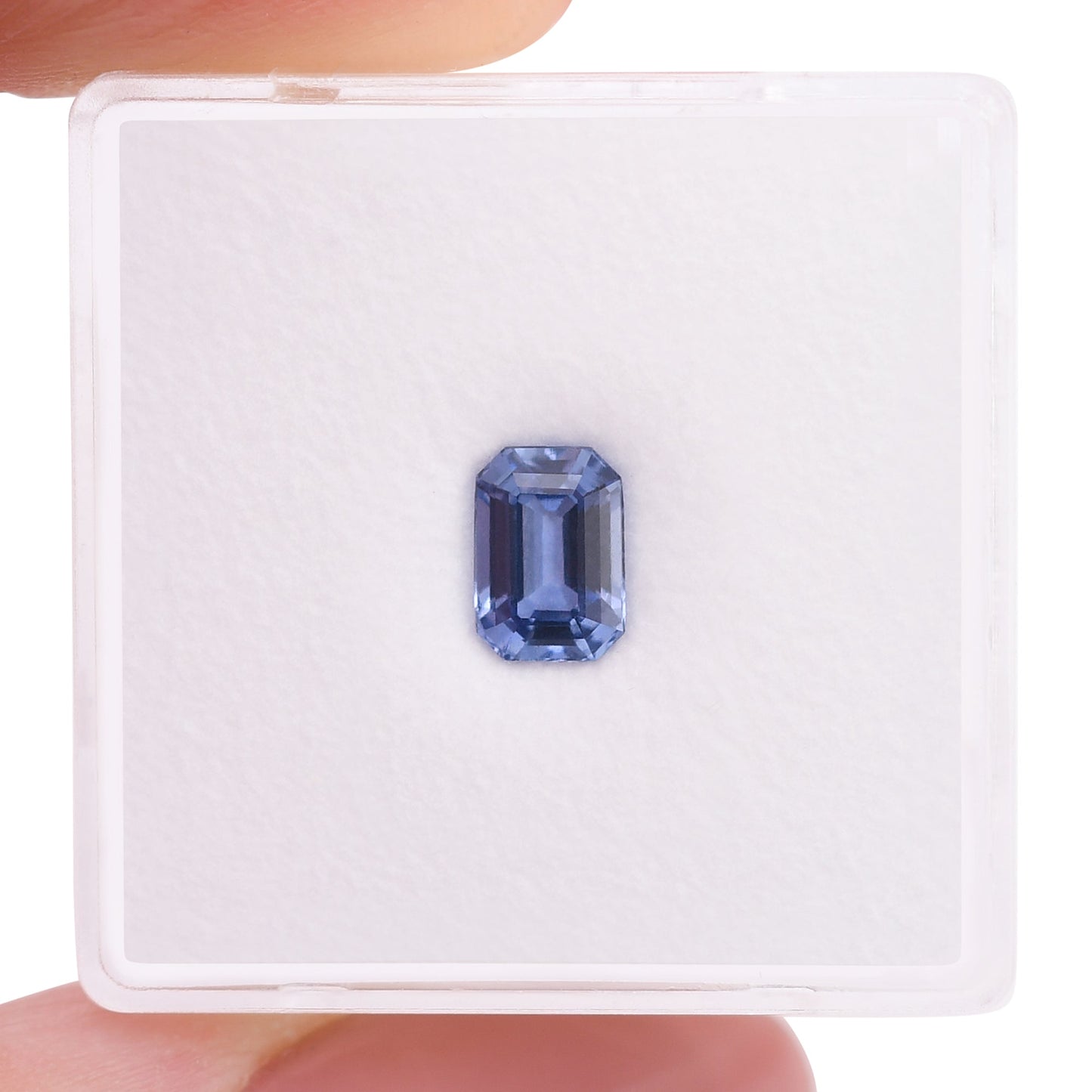 1,02 Karat blauer Smaragd-Saphir aus Sri Lanka
