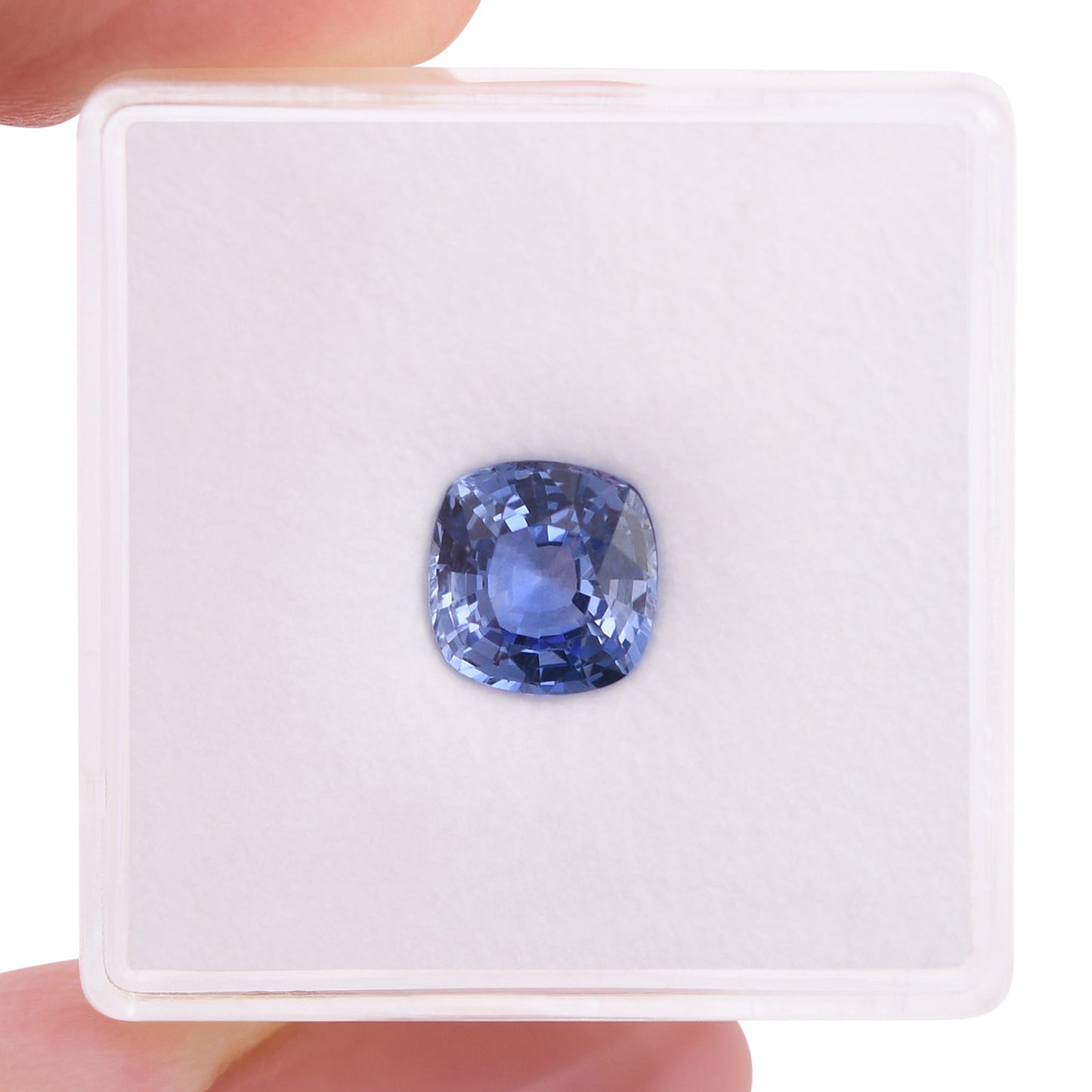 1,71 Karat blauer Kissen-Saphir aus Sri Lanka