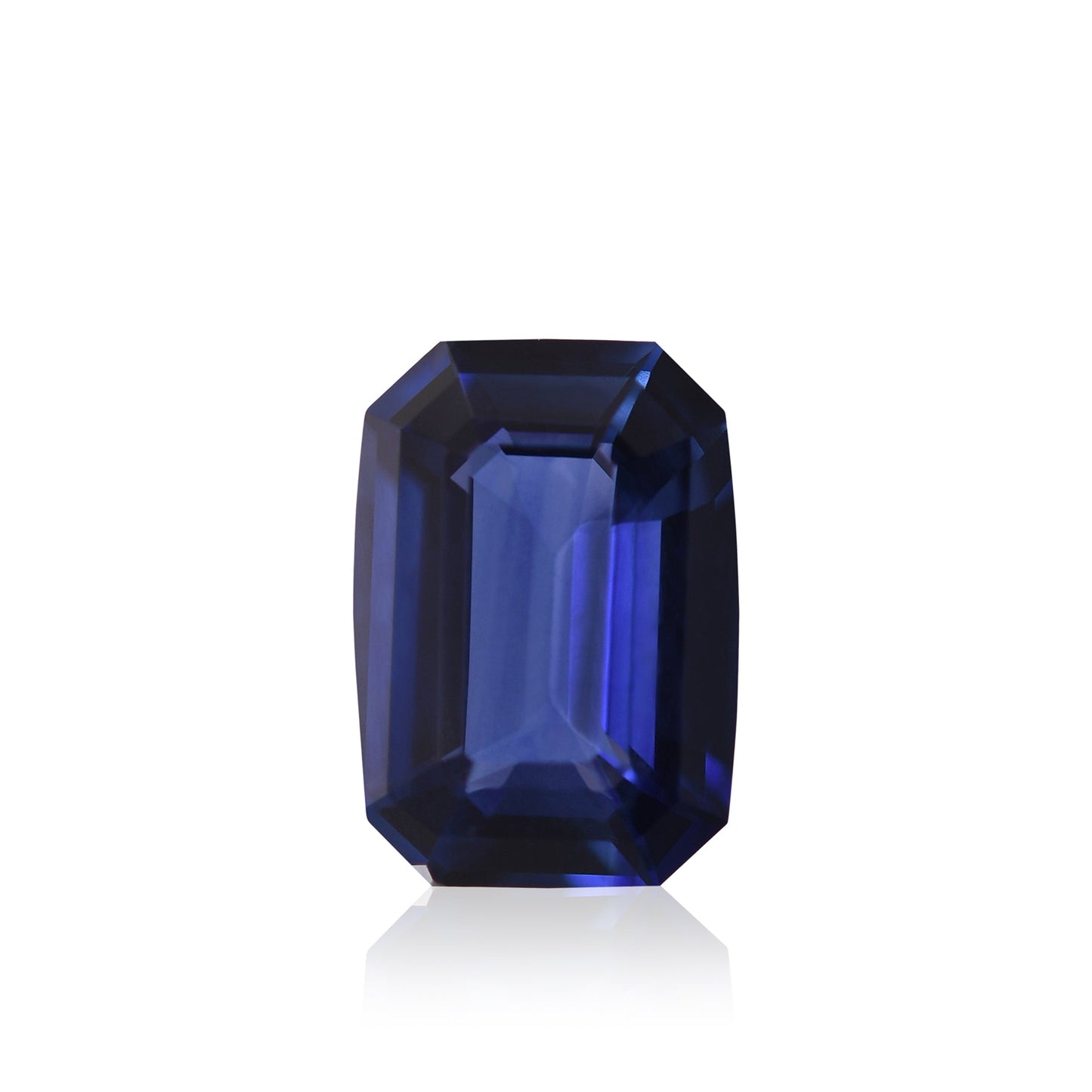 0,98 Karat blauer Smaragd-Saphir aus Sri Lanka