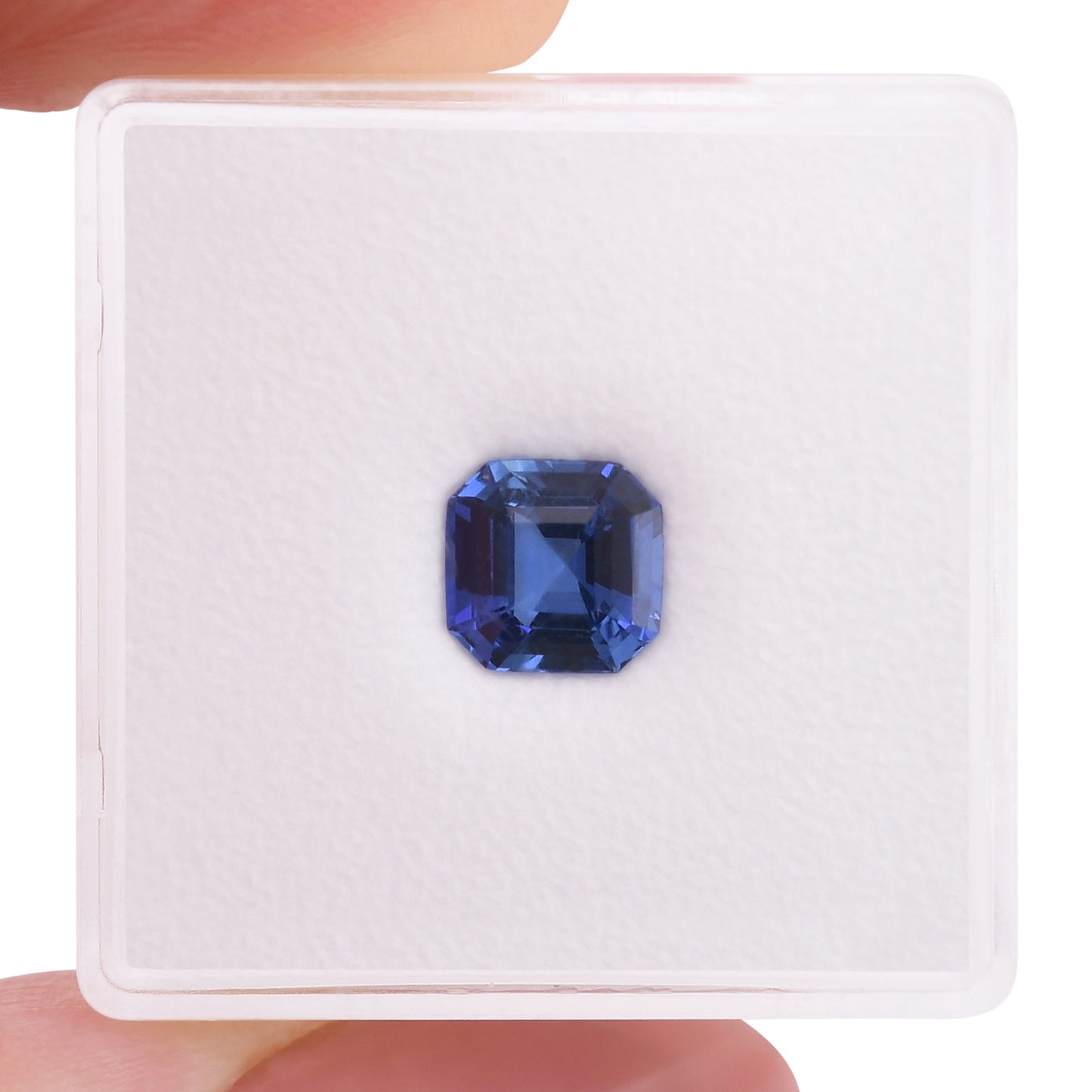 1,49 Karat blauer Smaragd-Saphir aus Sri Lanka