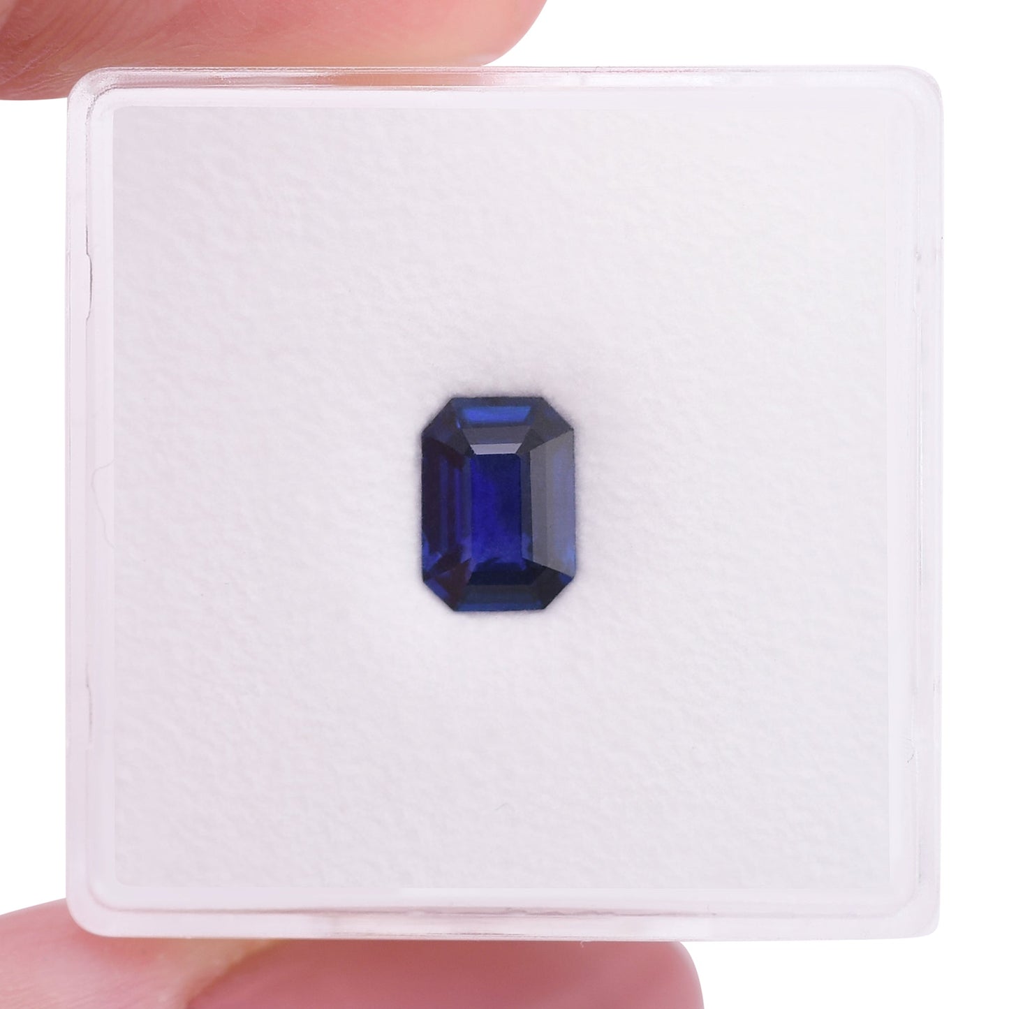 1,00 Karat blauer Smaragd-Saphir aus Sri Lanka
