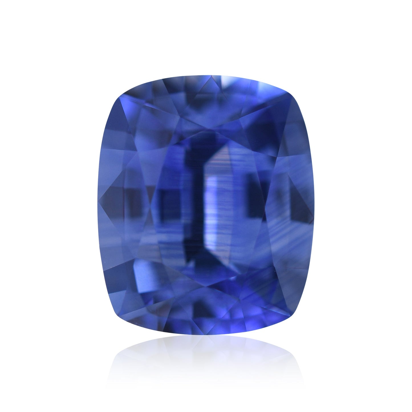 1,10 Karat blauer Kissen-Saphir aus Sri Lanka