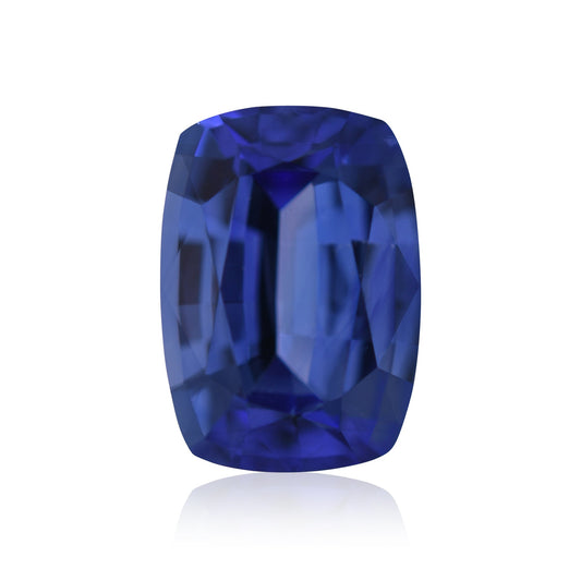 1,08 Karat blauer Kissen-Saphir aus Sri Lanka